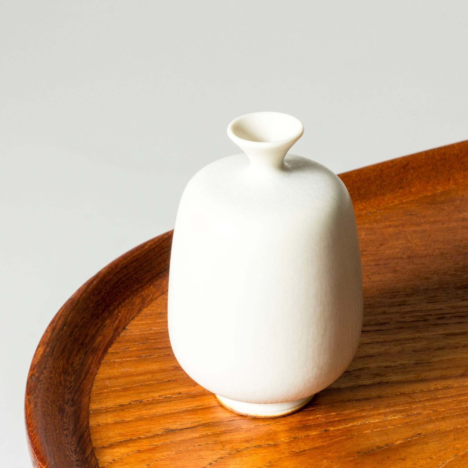 Midcentury Stoneware Vase By Berndt Friberg, Gustavsberg, Sweden, 1966 photo furniture