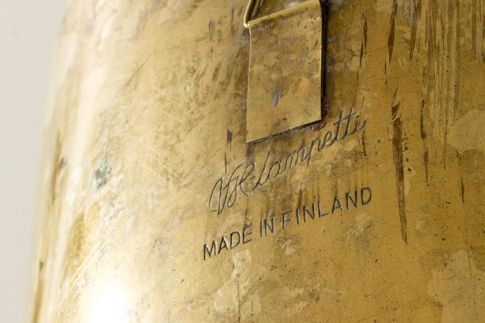 Mid-Century Modern Messing Wandkandelaars, Veikko Huotari, Finland, jaren 1950 photo buy