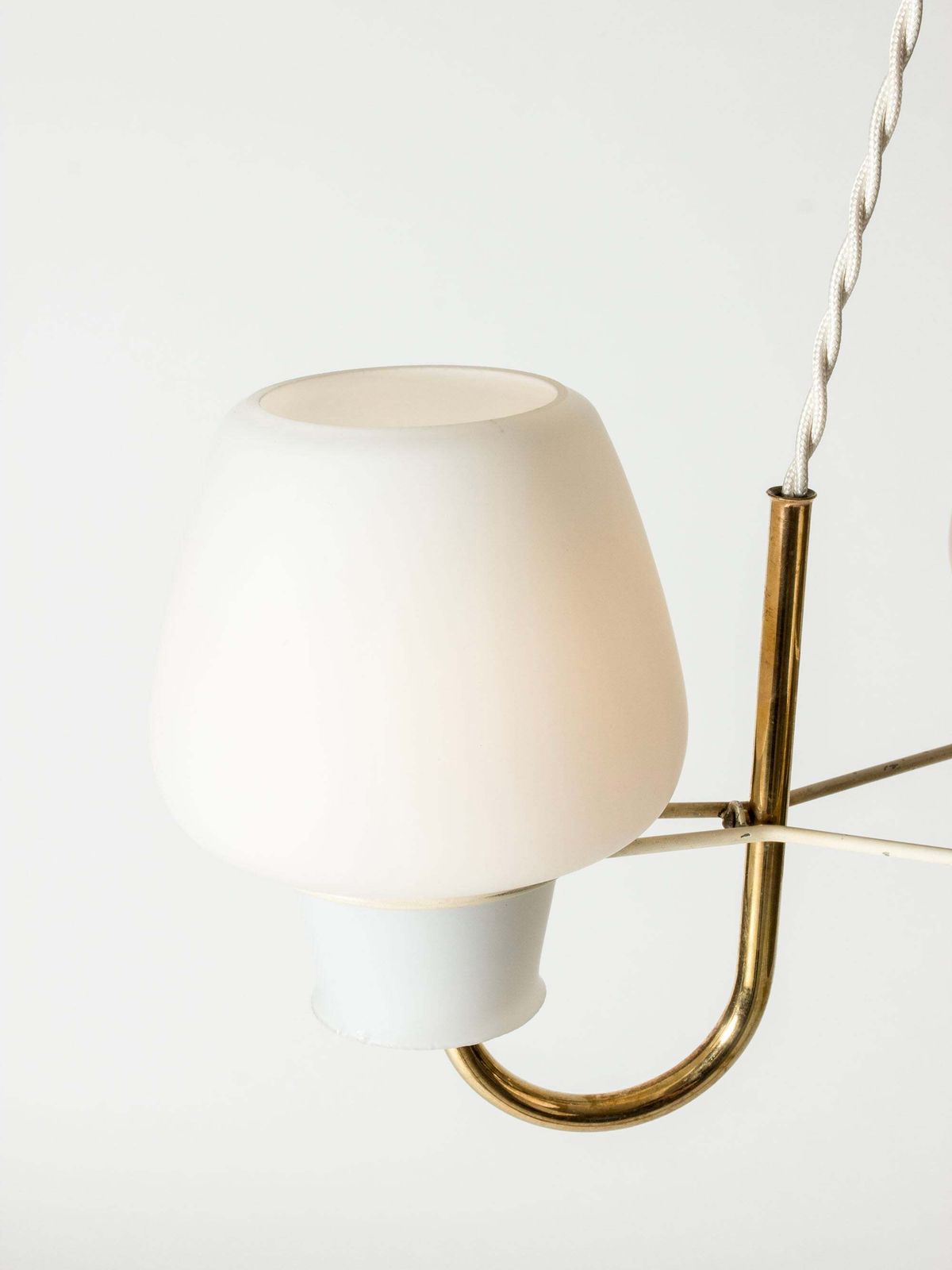 Vintage Scandinavian Chandelier van Hans Bergström, Asea, Sweden, jaren 1950 photo vintage