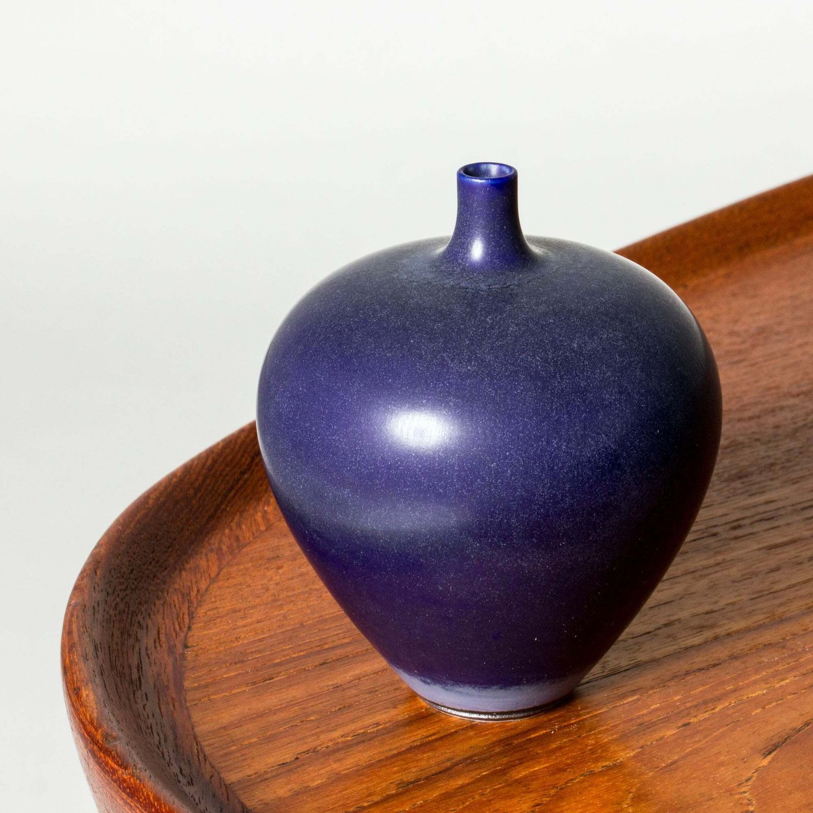 Midcentury Stoneware Vase By Berndt Friberg, Gustavsberg, Sweden, 1950s photo Home Decor