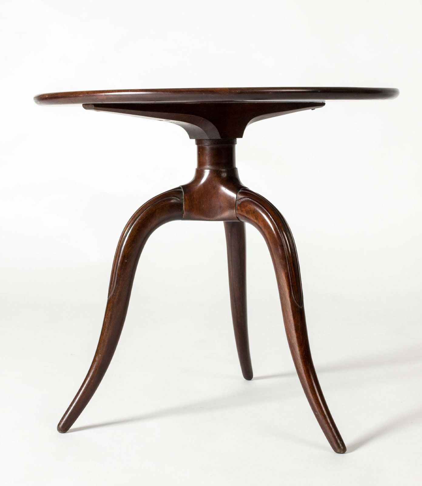 Danish Modern Mahogany Side Table By Frits Henningsen, Denmark, 1930/40s photo 9819.0