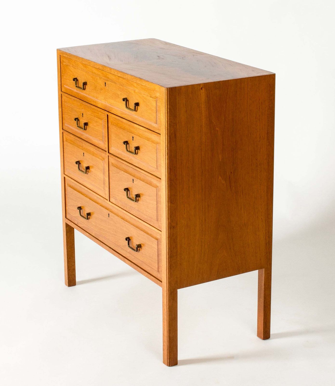 Mid-Century Mahogany Ladekast van Josef Frank, Zweden, ca. jaren 1950 photo for sale