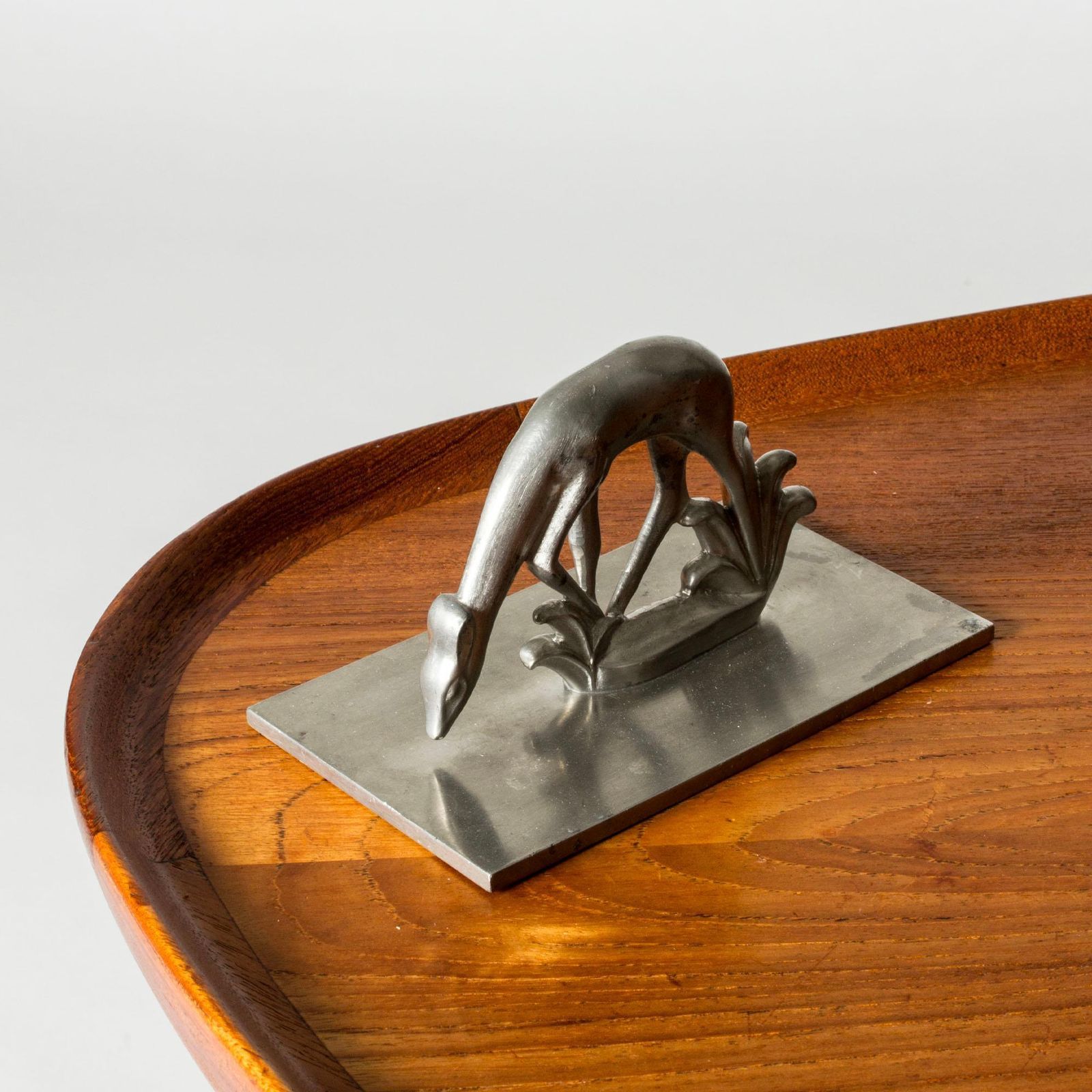 Swedish Grace tinnen sculptuur van Ystad Metall, 1930 photo 512.0