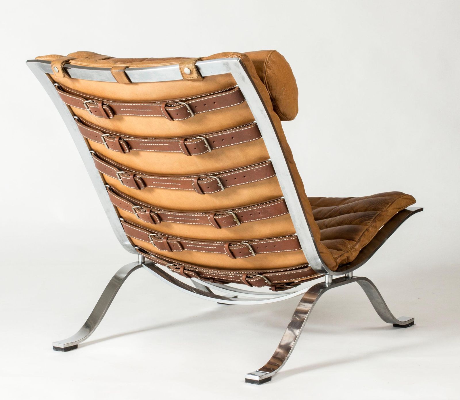 Fauteuils lounge mid-century modern « Ari » par Arne Norell, Suède, années 1960 photo vintage