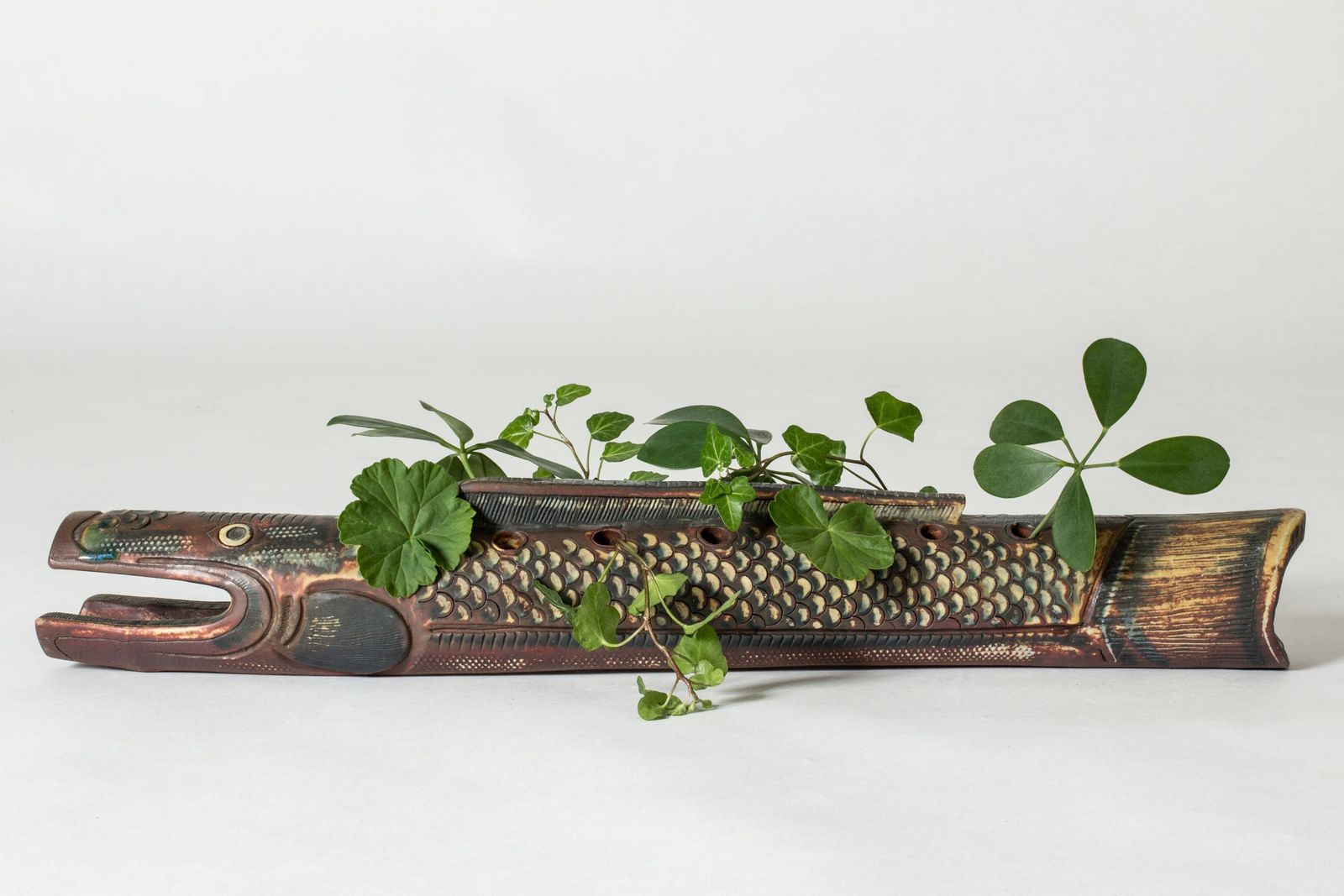 Stoneware "Farsta" Sculpture By Wilhelm Kåge, Gustavsberg, Sweden, 1940s photo furniture