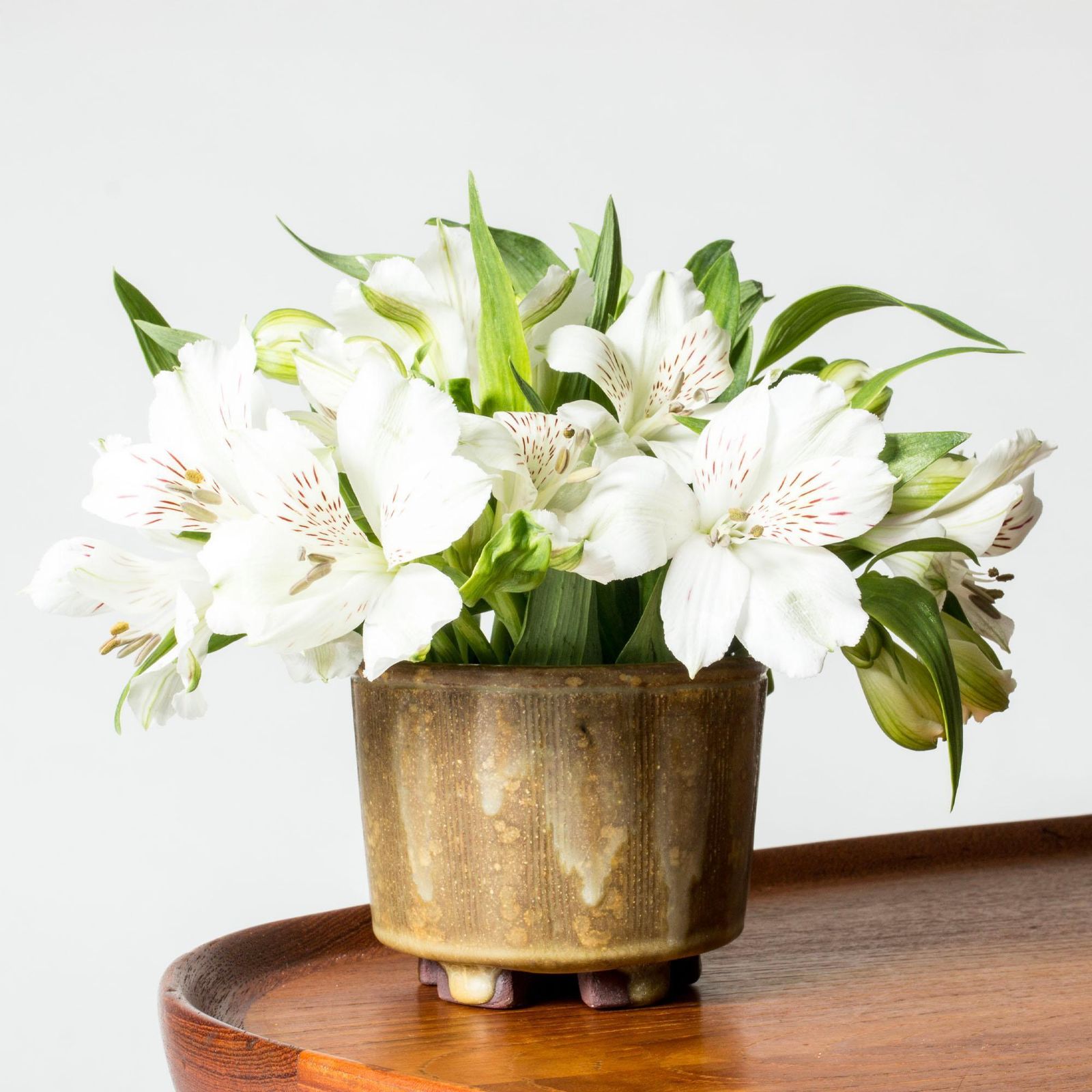 photo furniture Stoneware "Farsta" Vase By Wilhelm Kåge, Gustavsbergs Studio, Sweden, 1952