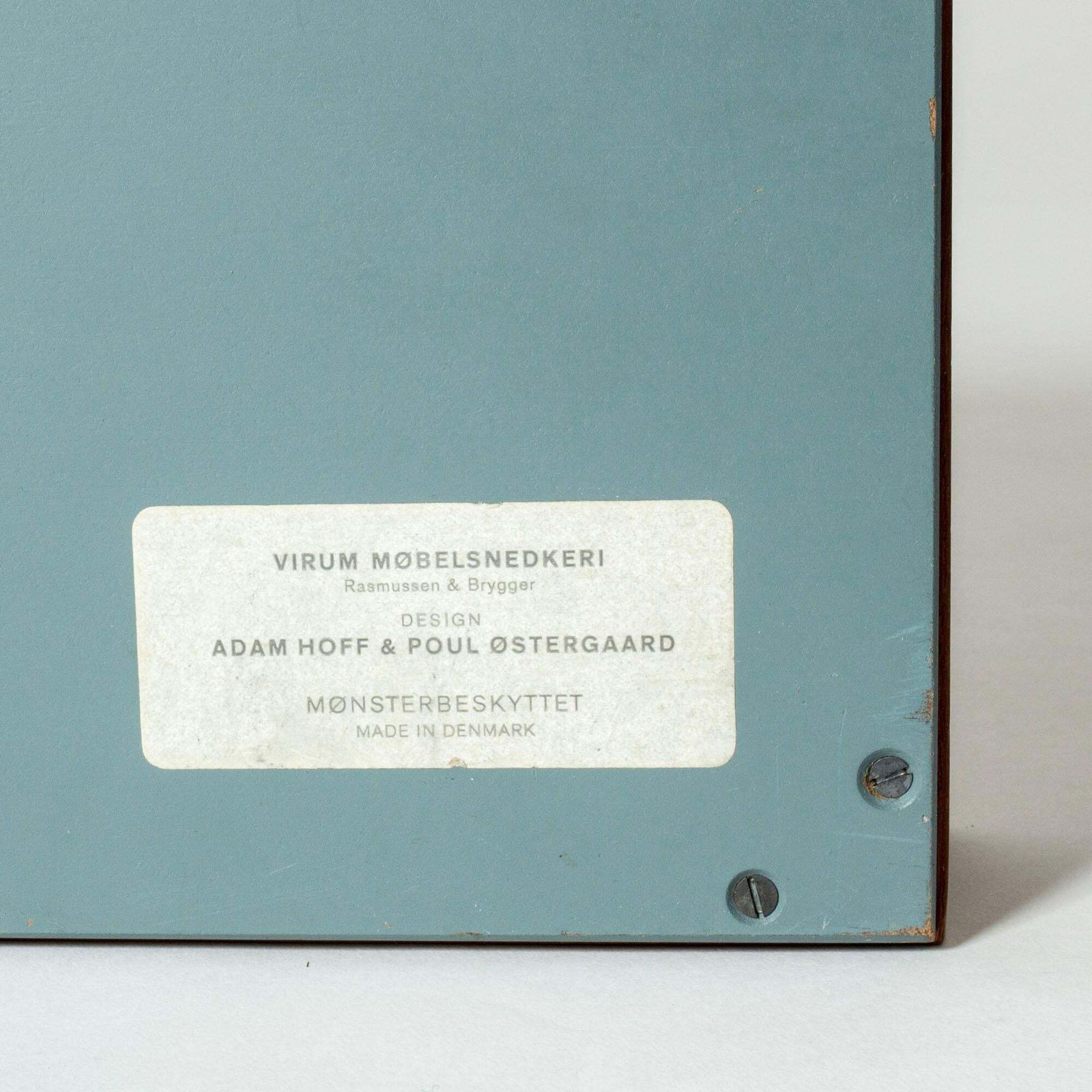 2291.0 Paar teakhouten wandkapstokken van Adam Hoff & Poul Østergaard, Denemarken, jaren 1960 photo