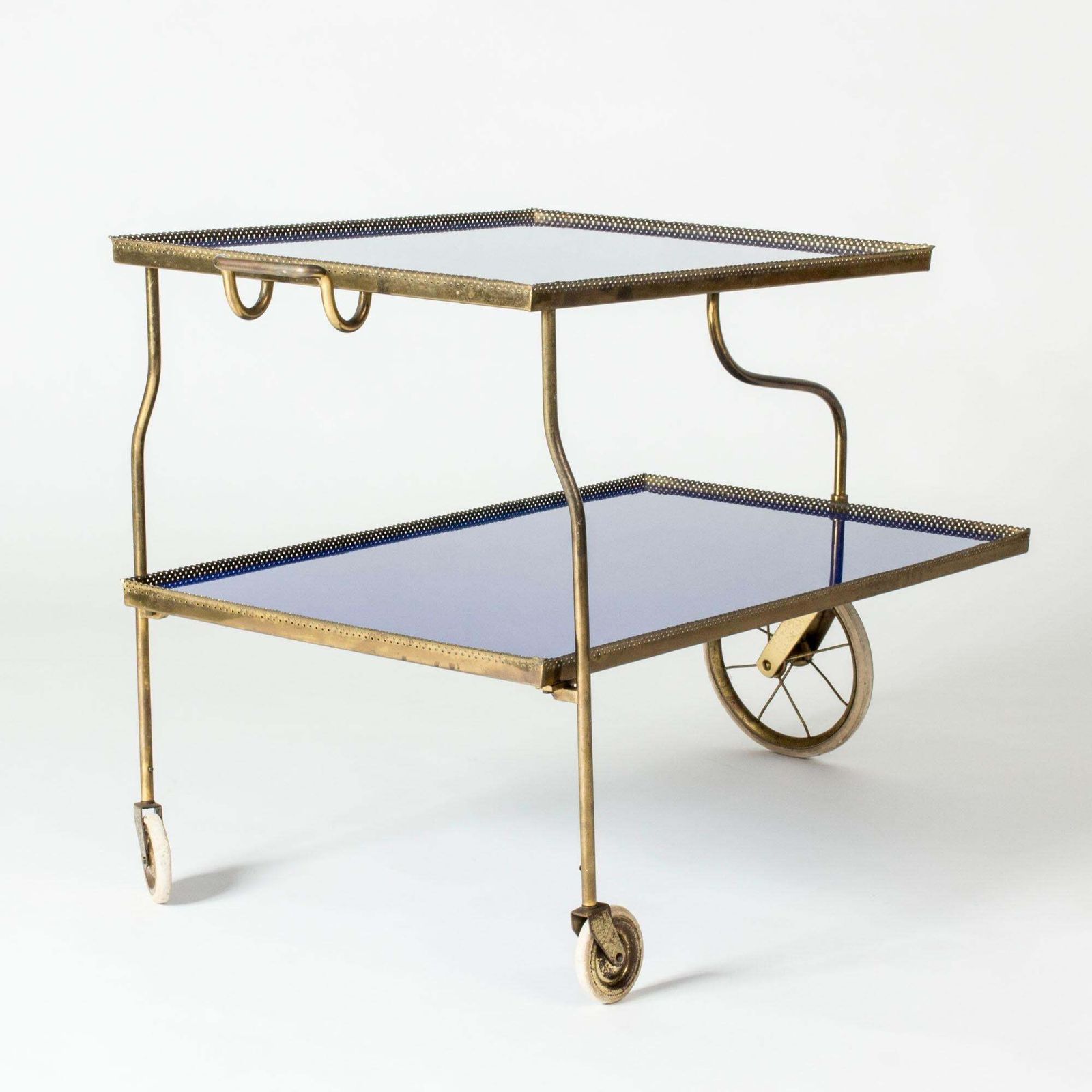 Swedish Modern serveerwagen van Josef Frank, Firma Svenskt Tenn, jaren 1940/50 photo 11135.0