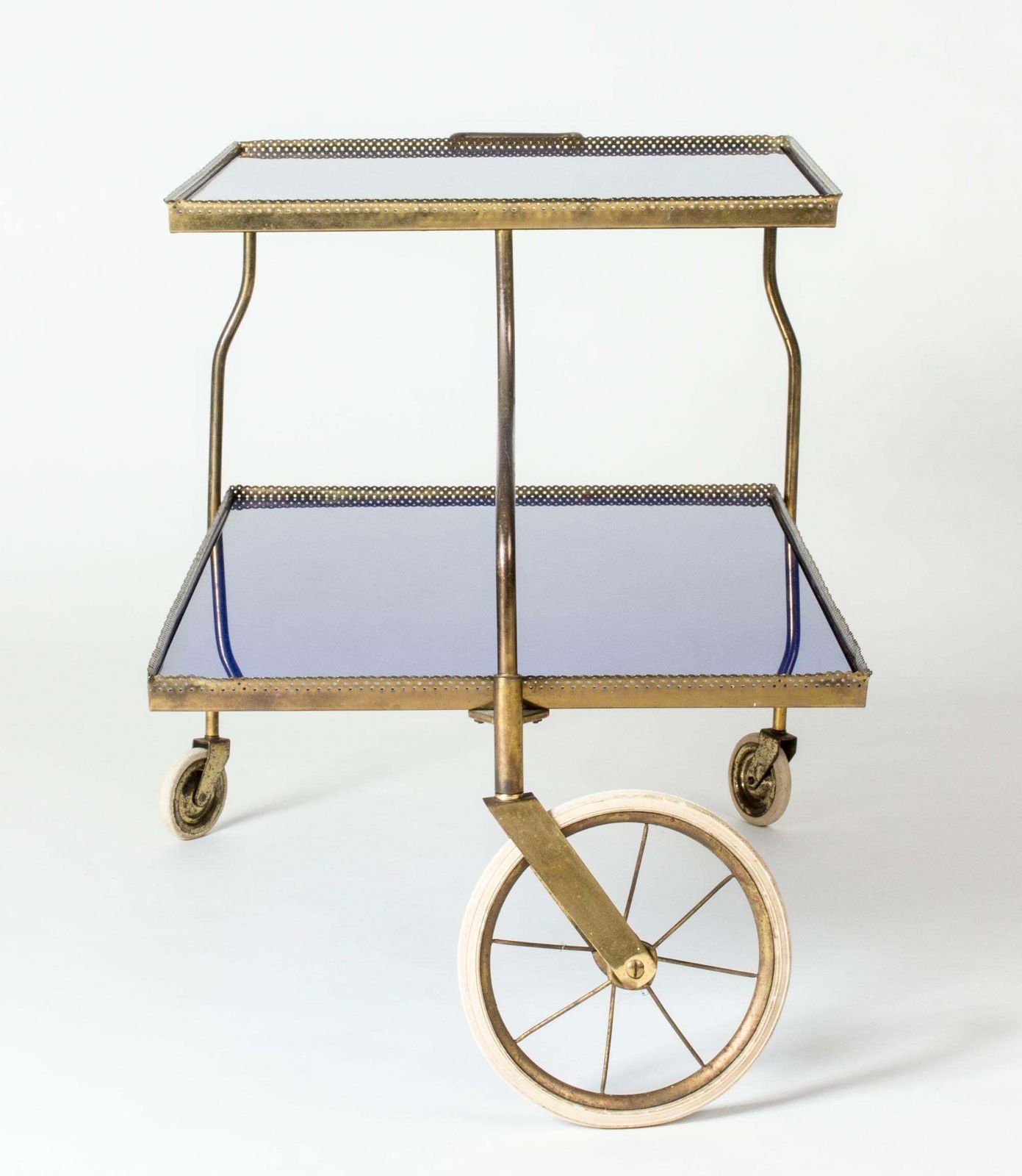 Swedish Modern serveerwagen van Josef Frank, Firma Svenskt Tenn, jaren 1940/50 photo vinterior