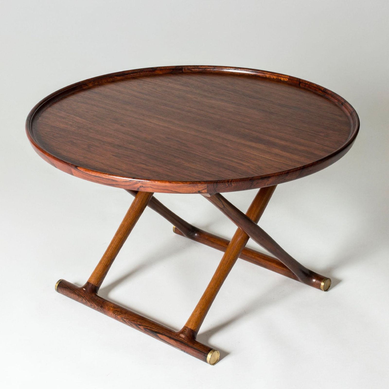 Danish Modern rozenhout 'Egyptian Table' salontafel van Mogens Lassen, jaren 1940 photo Meubels
