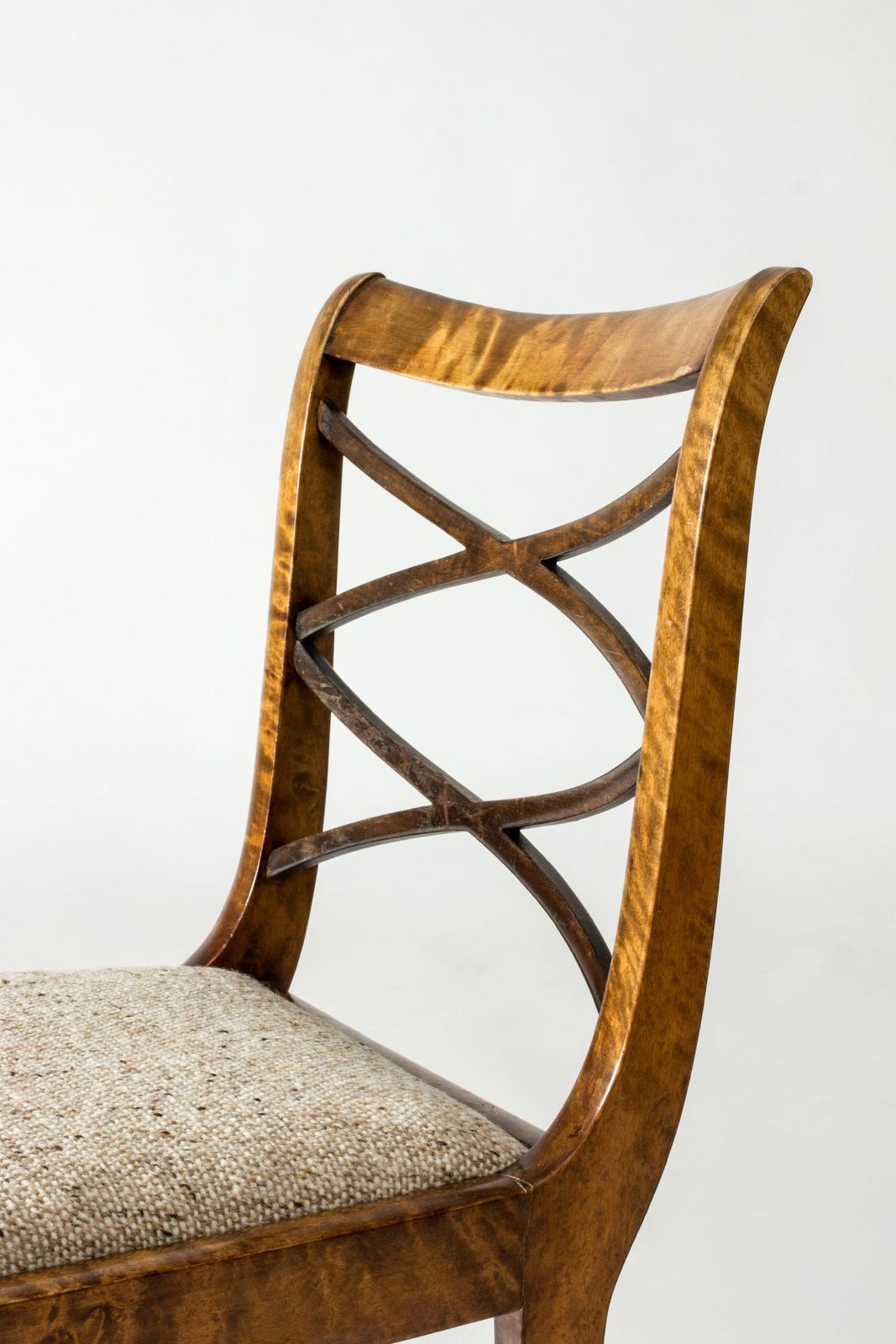 Swedish Grace stoelen zonder armleuningen van Carl Malmsten, Smf Bodafors, jaren 1920 photo buy