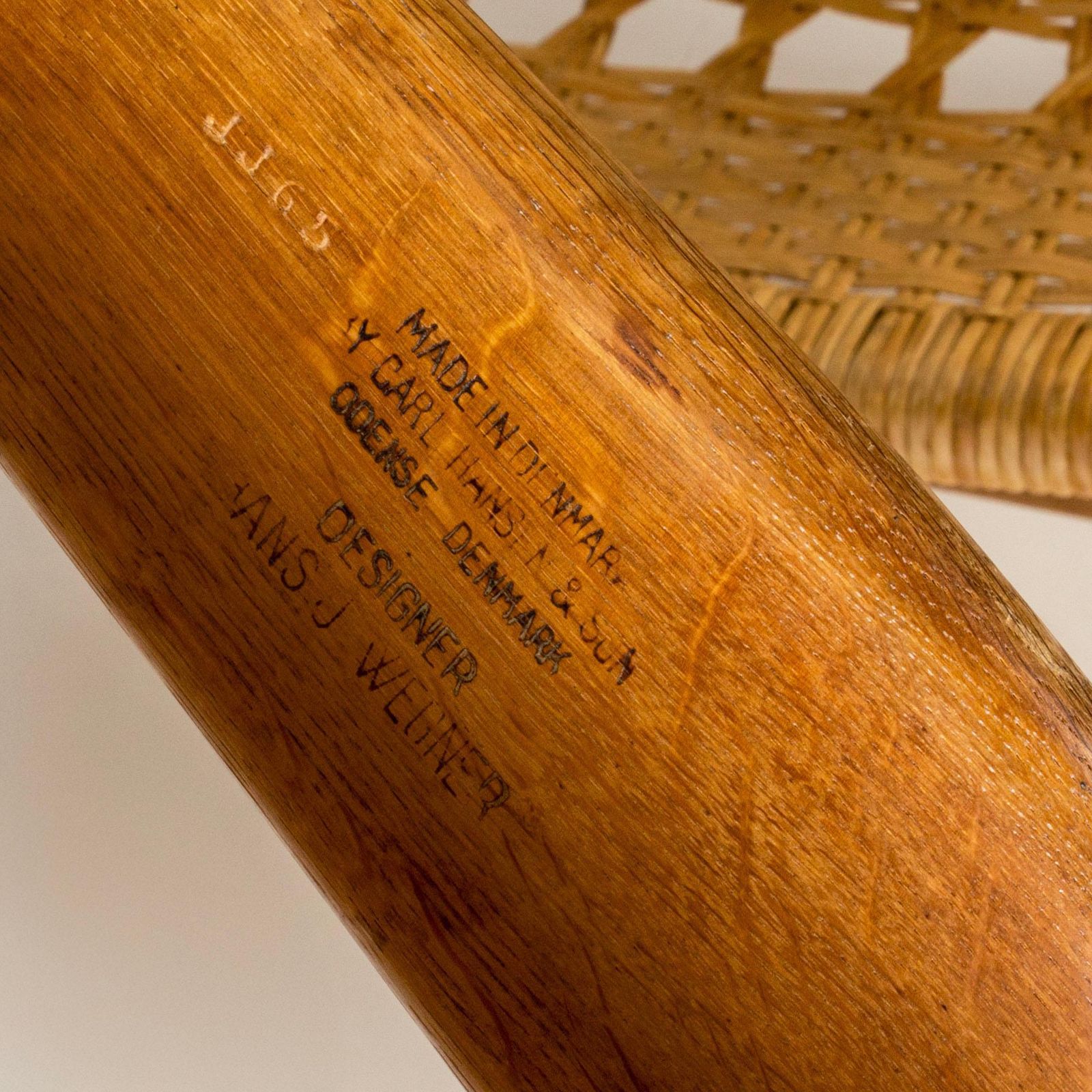 photo vinterior Paar Mid-Century "CH 27" Lounge Chairs van Hans J. Wegner, Denemarken, jaren 1950