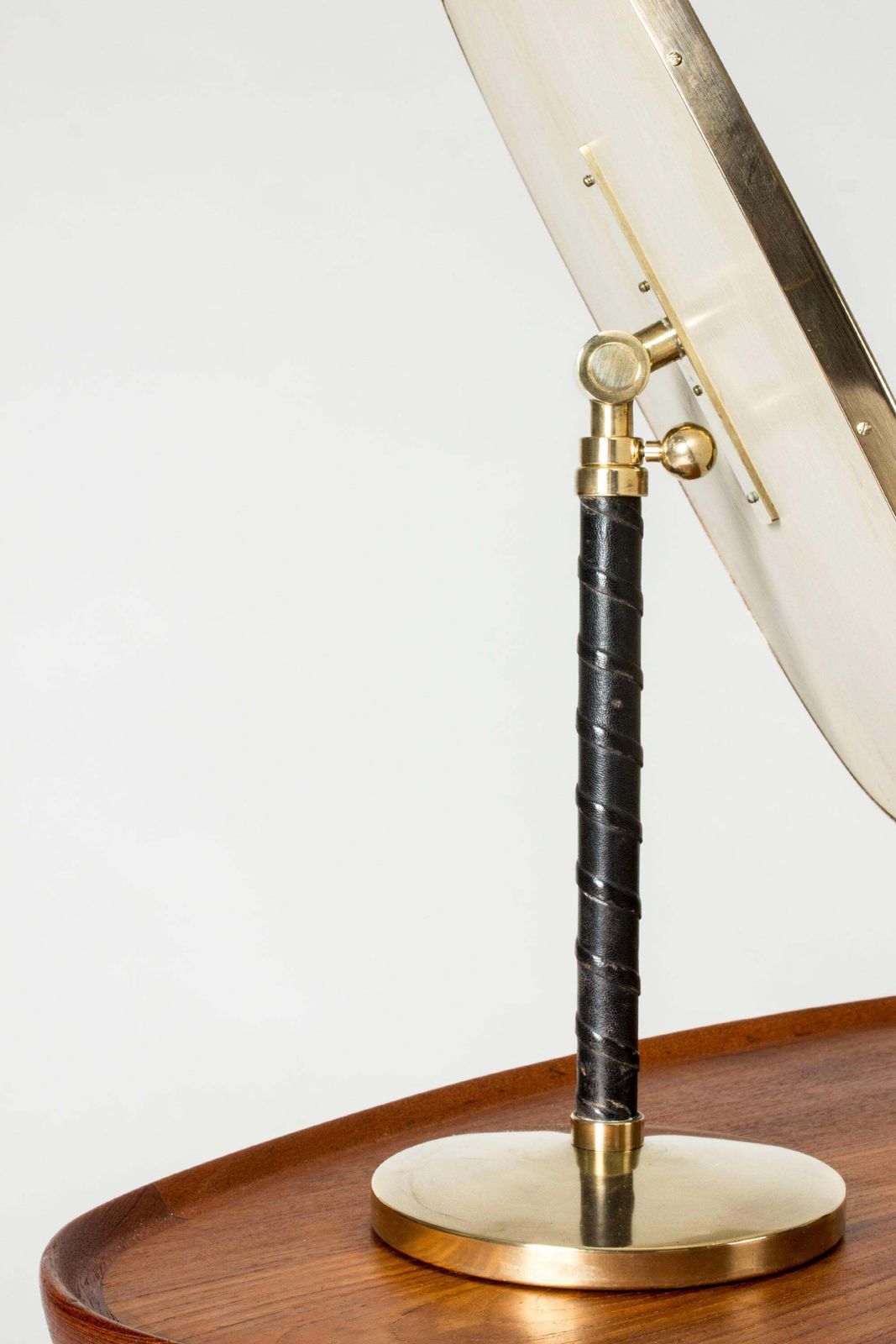 Swedish Modern Table Mirror By David Rosén For Nordiska Kompaniet, Sweden, 1950s photo vinterior