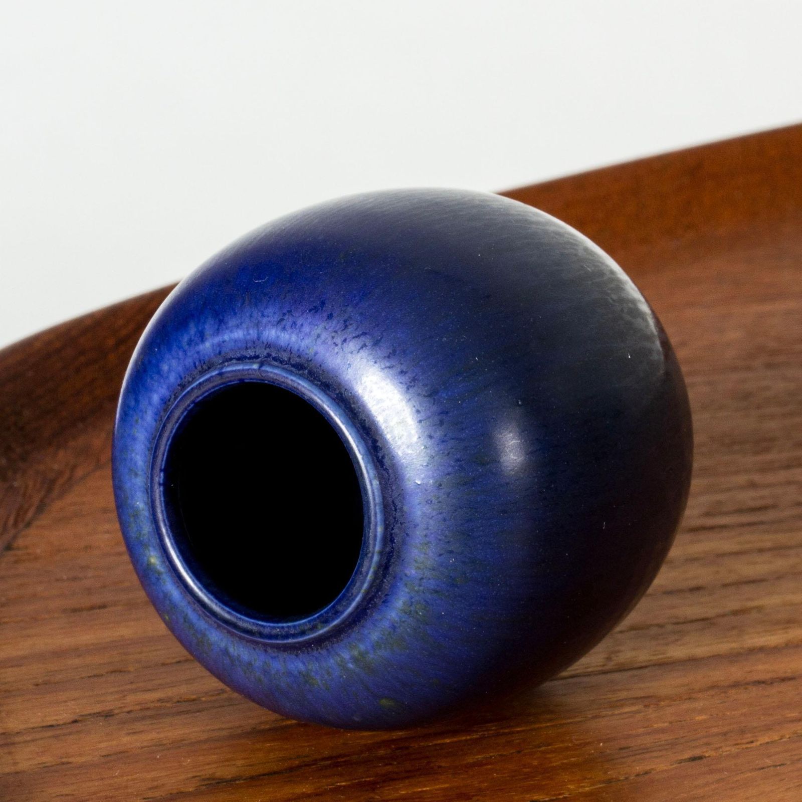 Vase miniature en grès mid-century, Berndt Friberg, Gustavsberg, Suède 1944-47 photo Décoration