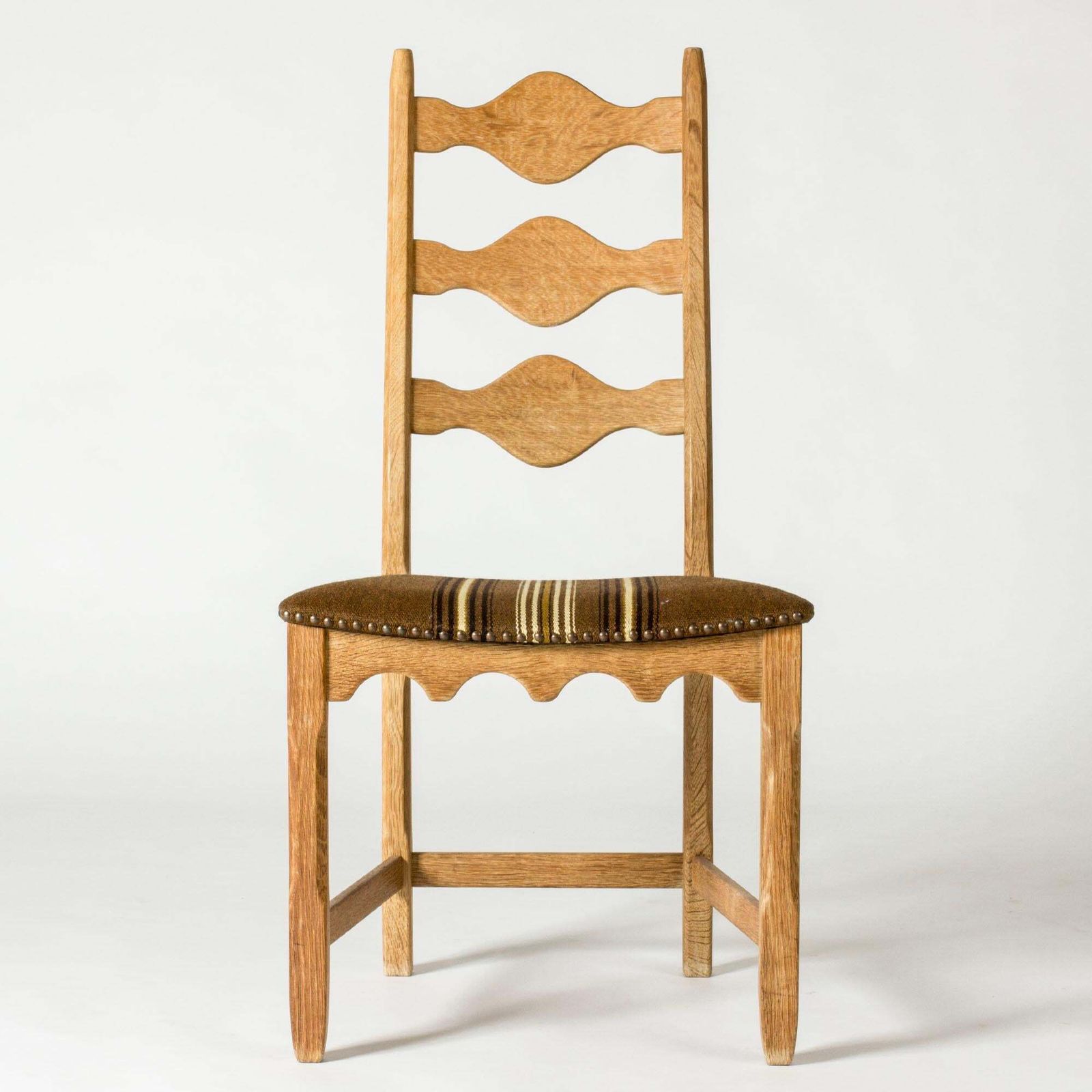 Furniture Midcentury Modern Dining Chairs By Henning Kjærnulf, Denmark, 1960s, Set Of Six photo