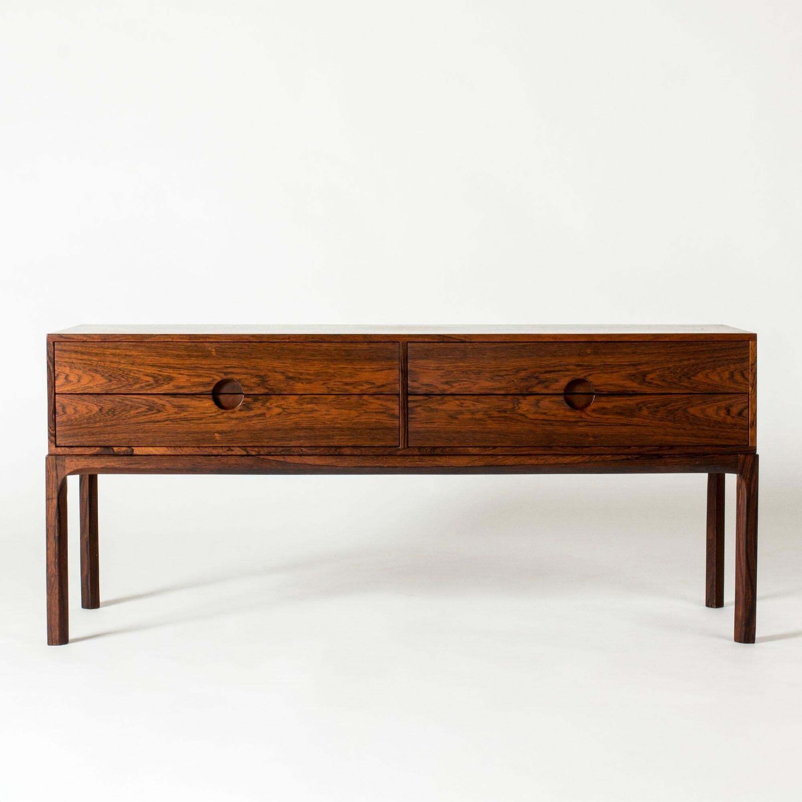 Danish Midcentury Modern Rosewood Chest Of Drawers/Sideboard By Kai Kristiansen photo furniture