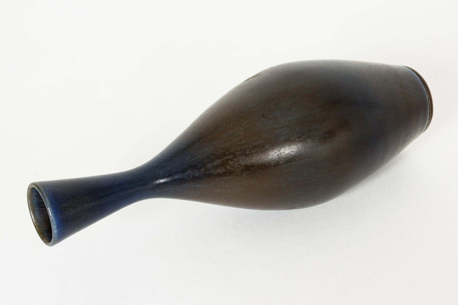 Midcentury Stoneware Vase By Berndt Friberg, Gustavsberg, Sweden, 1965 photo Home Decor