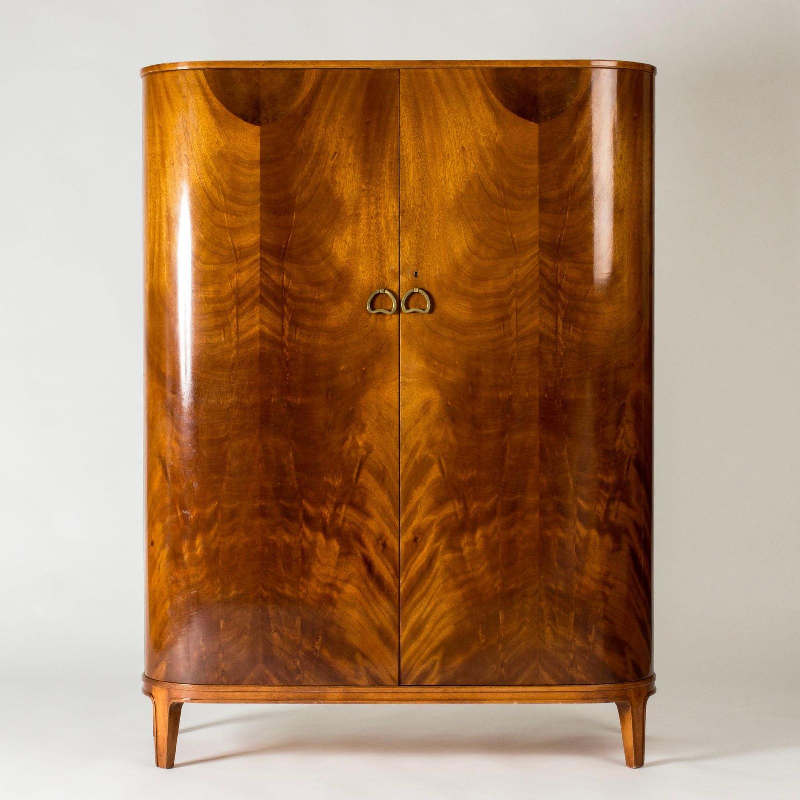 1940s Swedish Modern Dressing Cabinet By Axel Larsson In Mahogany photo furniture