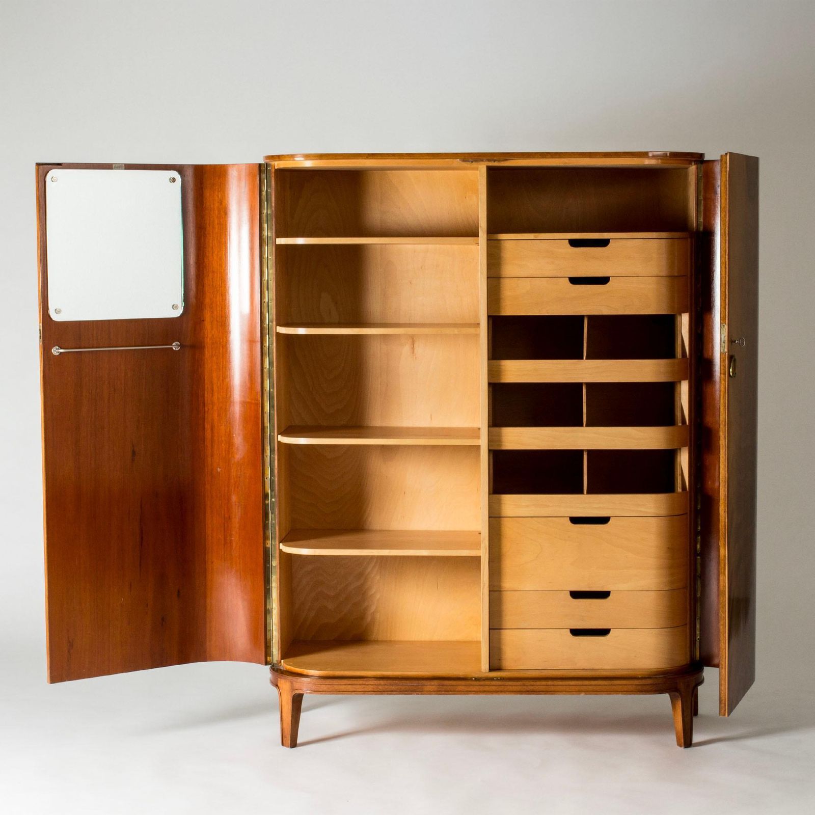 1940s Swedish Modern Dressing Cabinet By Axel Larsson In Mahogany photo 11128.0