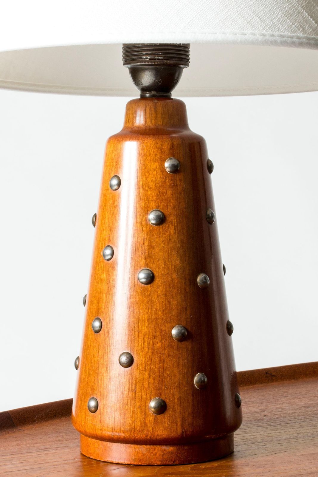 Mid-Century Modern Tafellamp In De Stijl Van Otto Schulz photo for sale