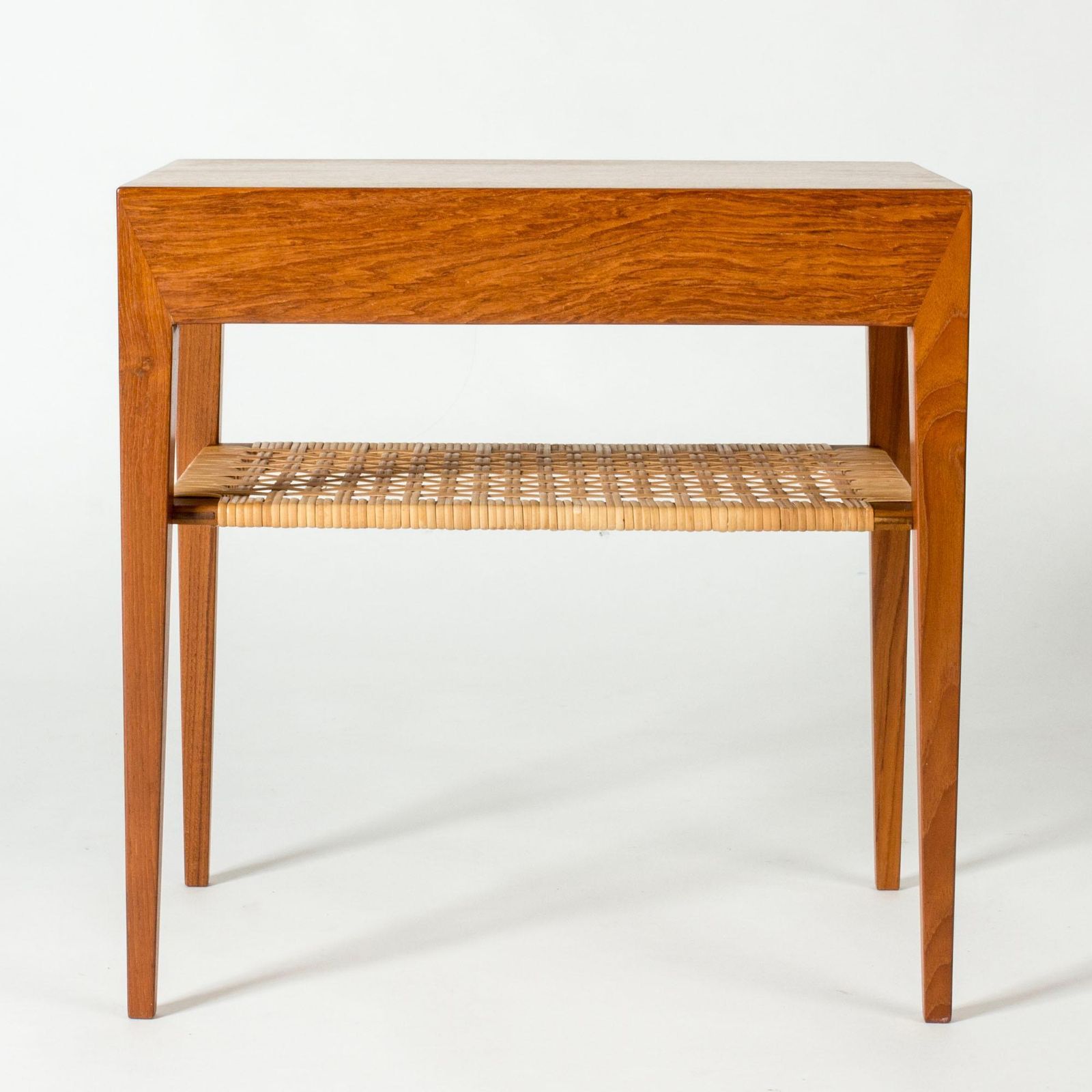 Severin Hansen Teak Side Tables, Scandinavian Modern, Denmark, 1950s photo vinterior