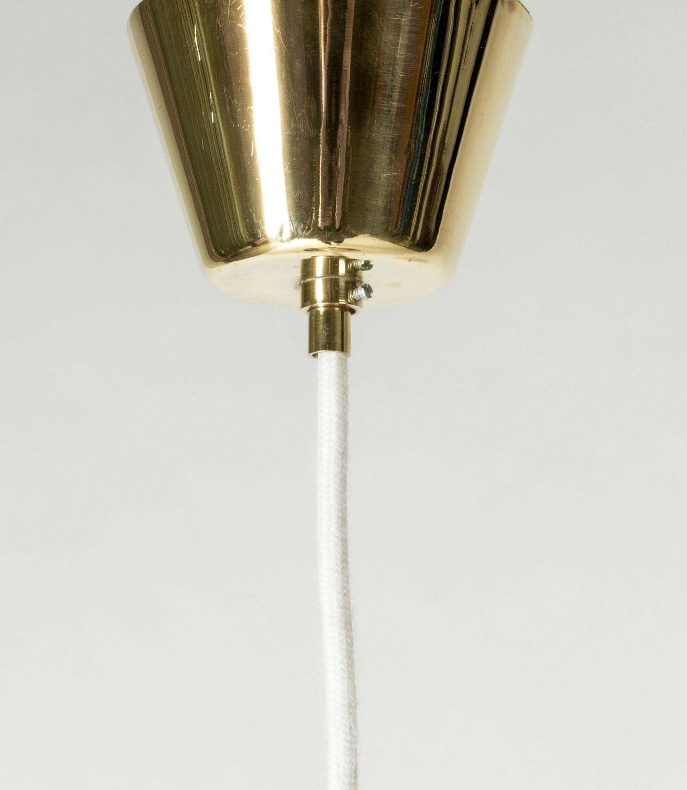 photo furniture Brass Pendant Light Jh 1 By Hans J. Wegner, Scandinavian Design