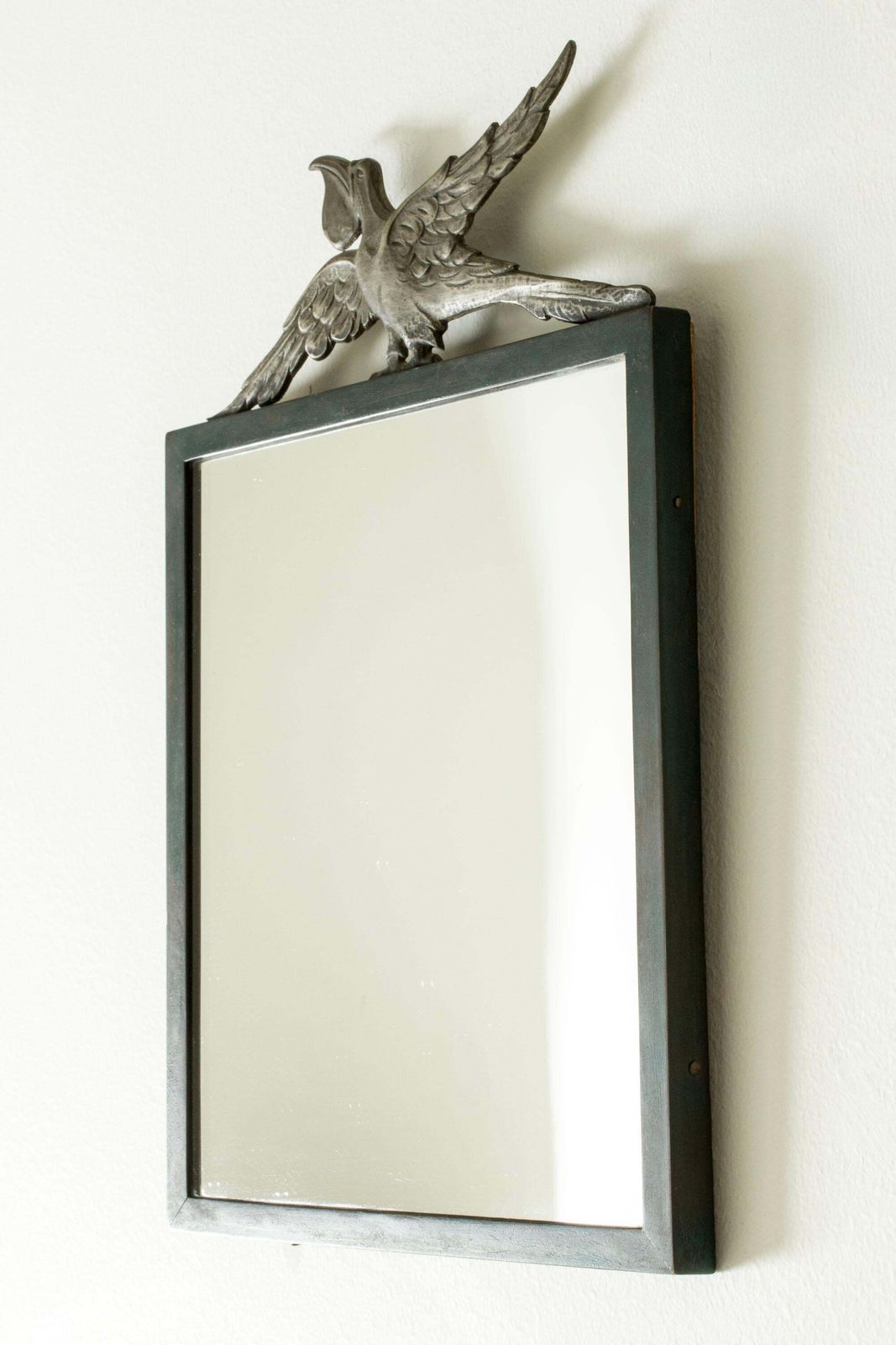 Miroir mural mid-century modern par Astrid Aagesen, Suède, années 1930 photo furniture