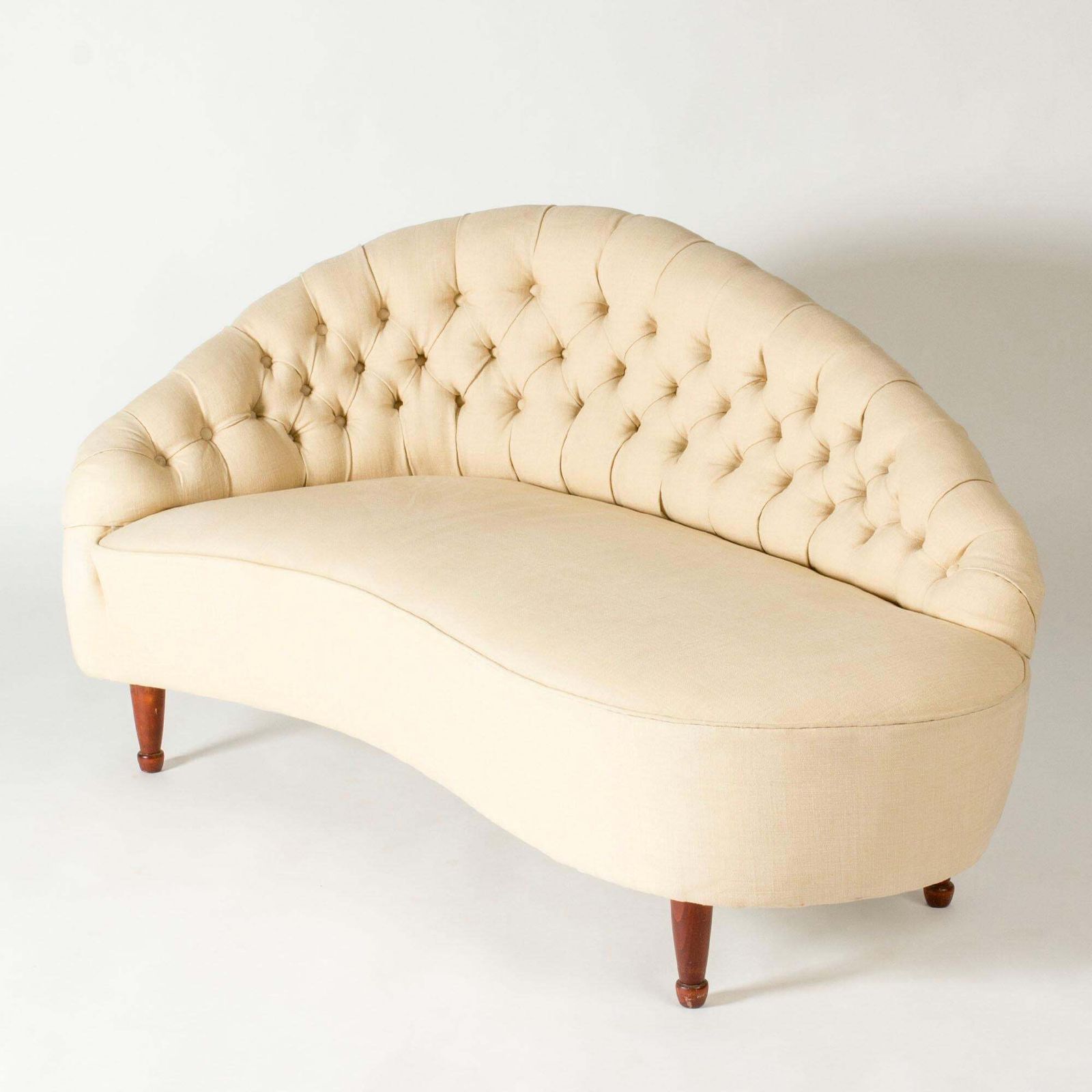 Chaise longue moderniste par Carl Cederholm, Suède, années 1940 photo Mobilier