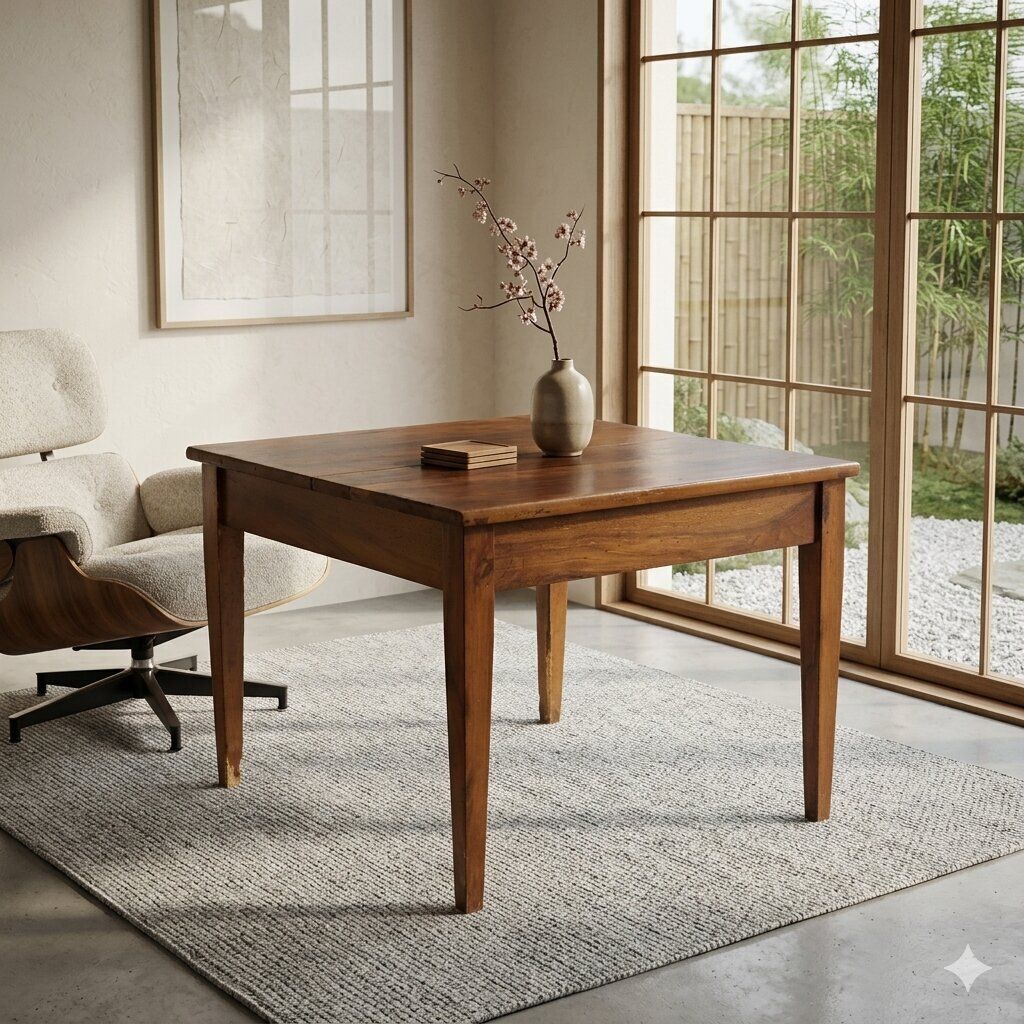 Directoire Table Walnut Italy XVIII Century photo furniture