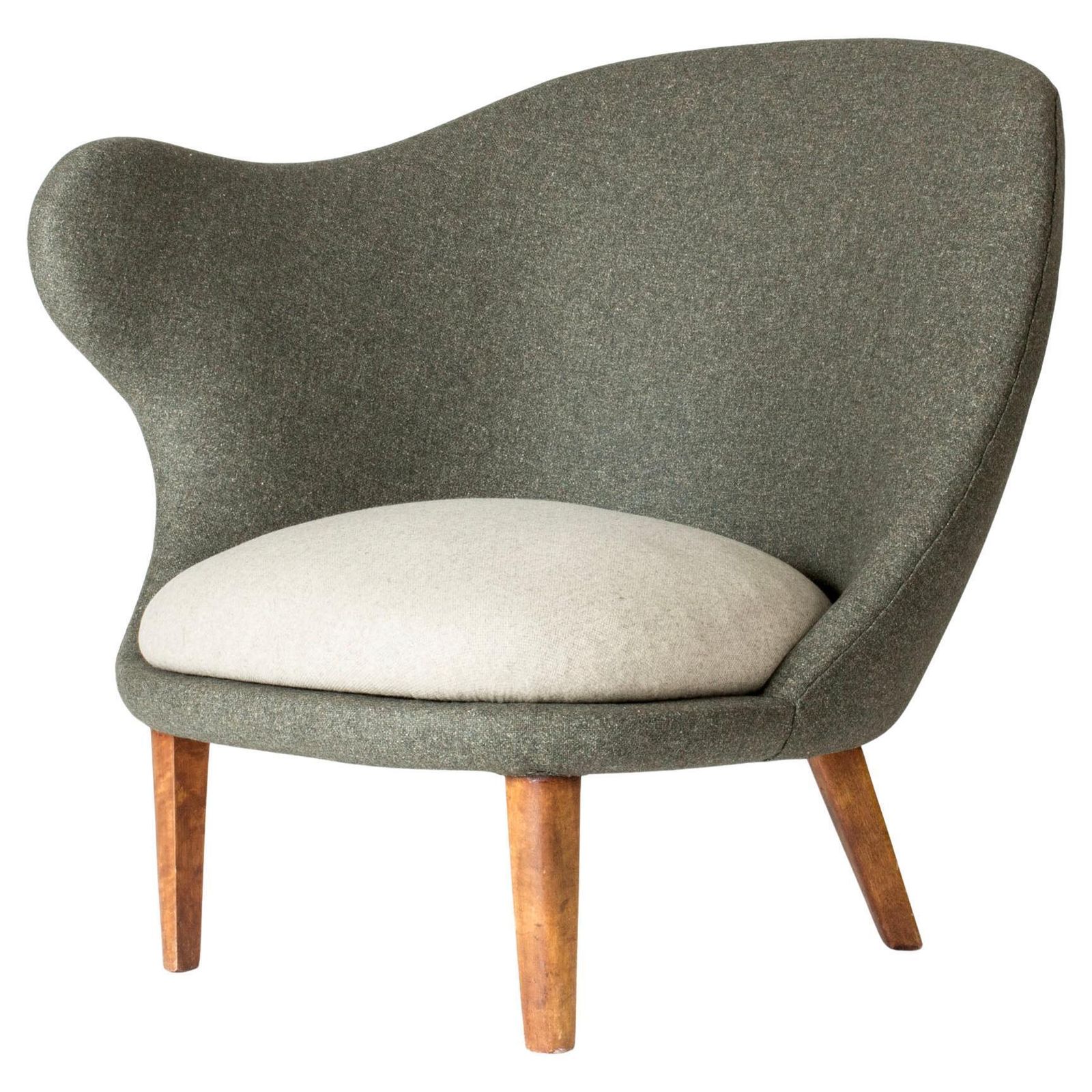 Vintage Scandinavische Lounge Chair van Arne Norell, Zweden, jaren 1950