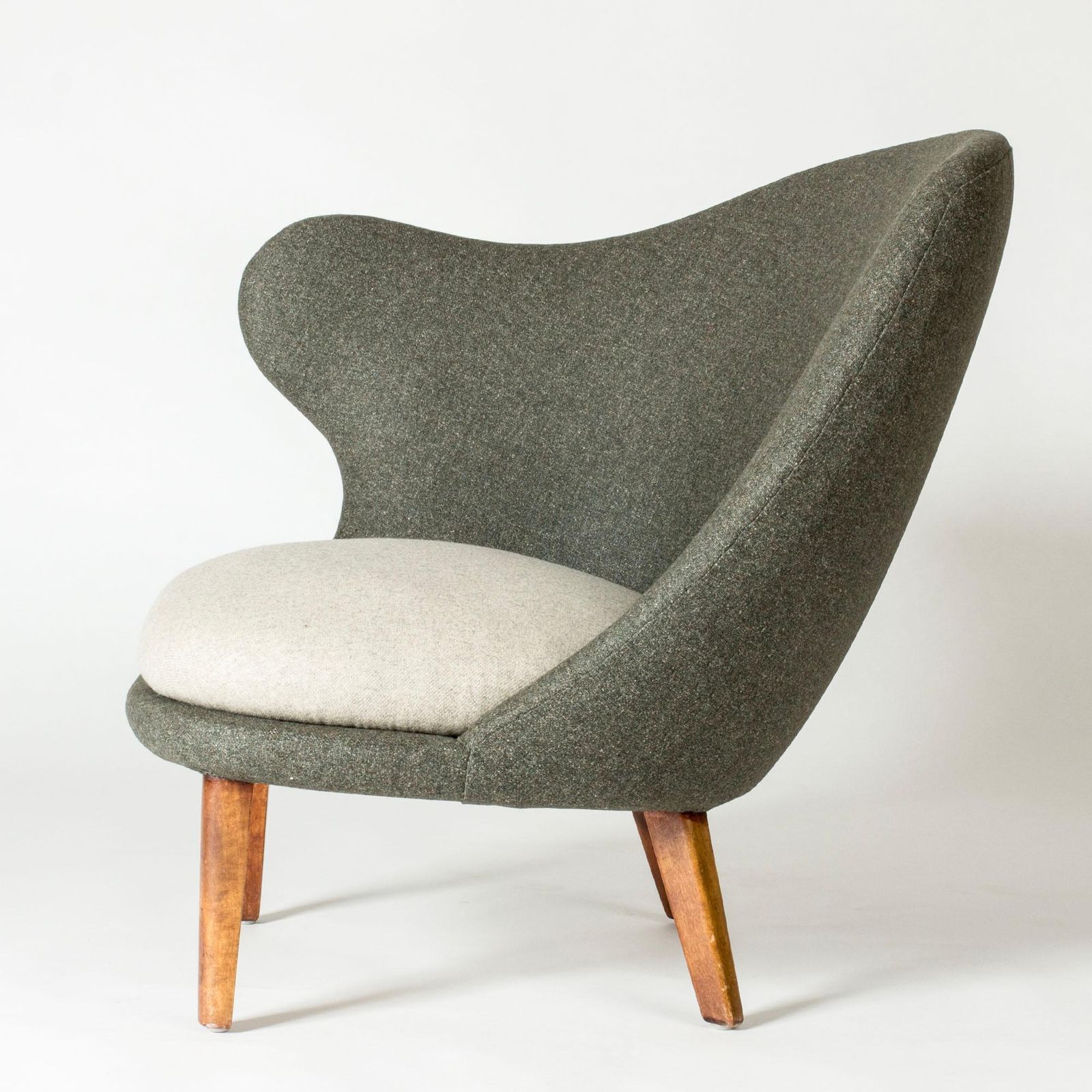 Vintage Scandinavische Lounge Chair van Arne Norell, Zweden, jaren 1950 photo vinterior