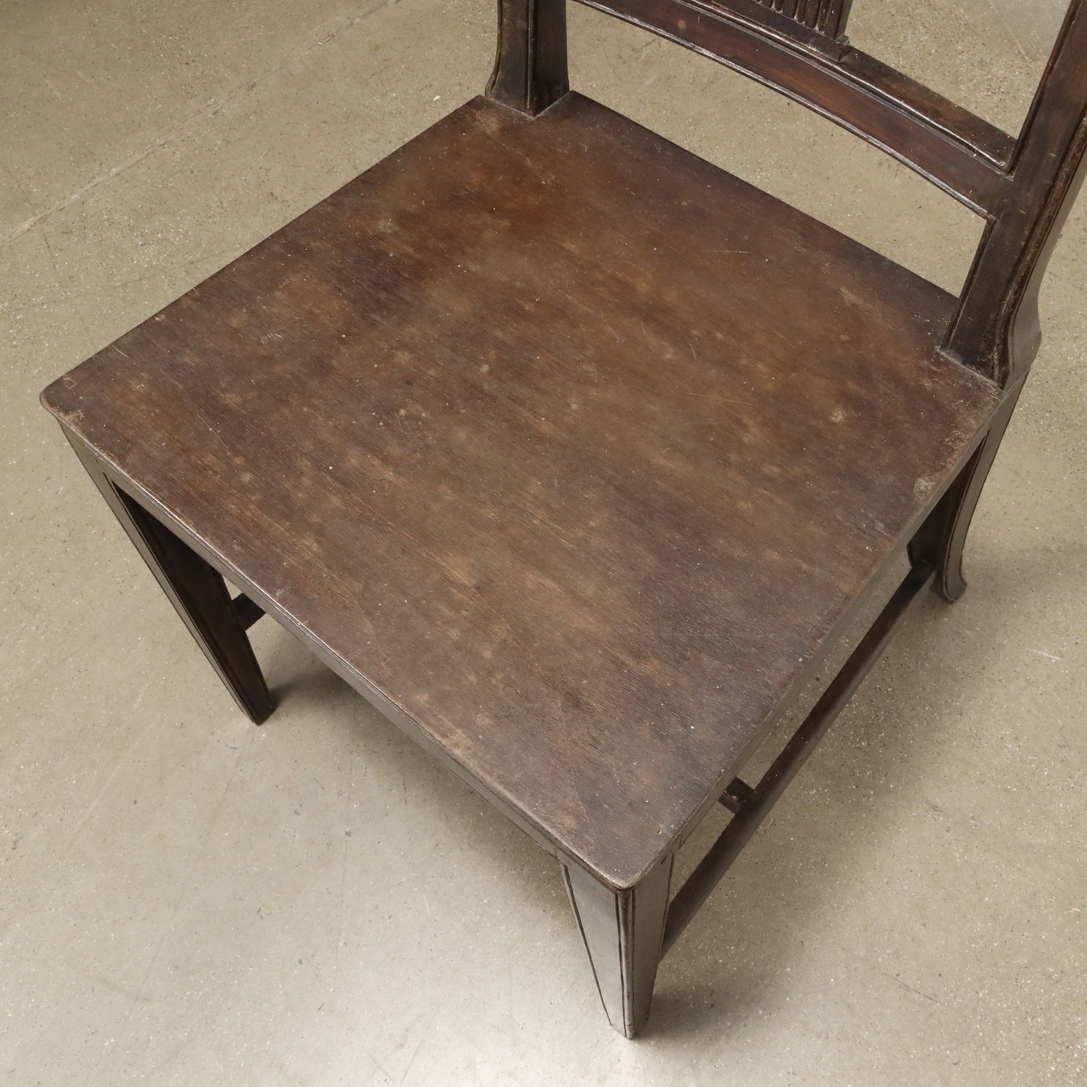 Chaises italiennes en noyer, XIXe siècle photo buy