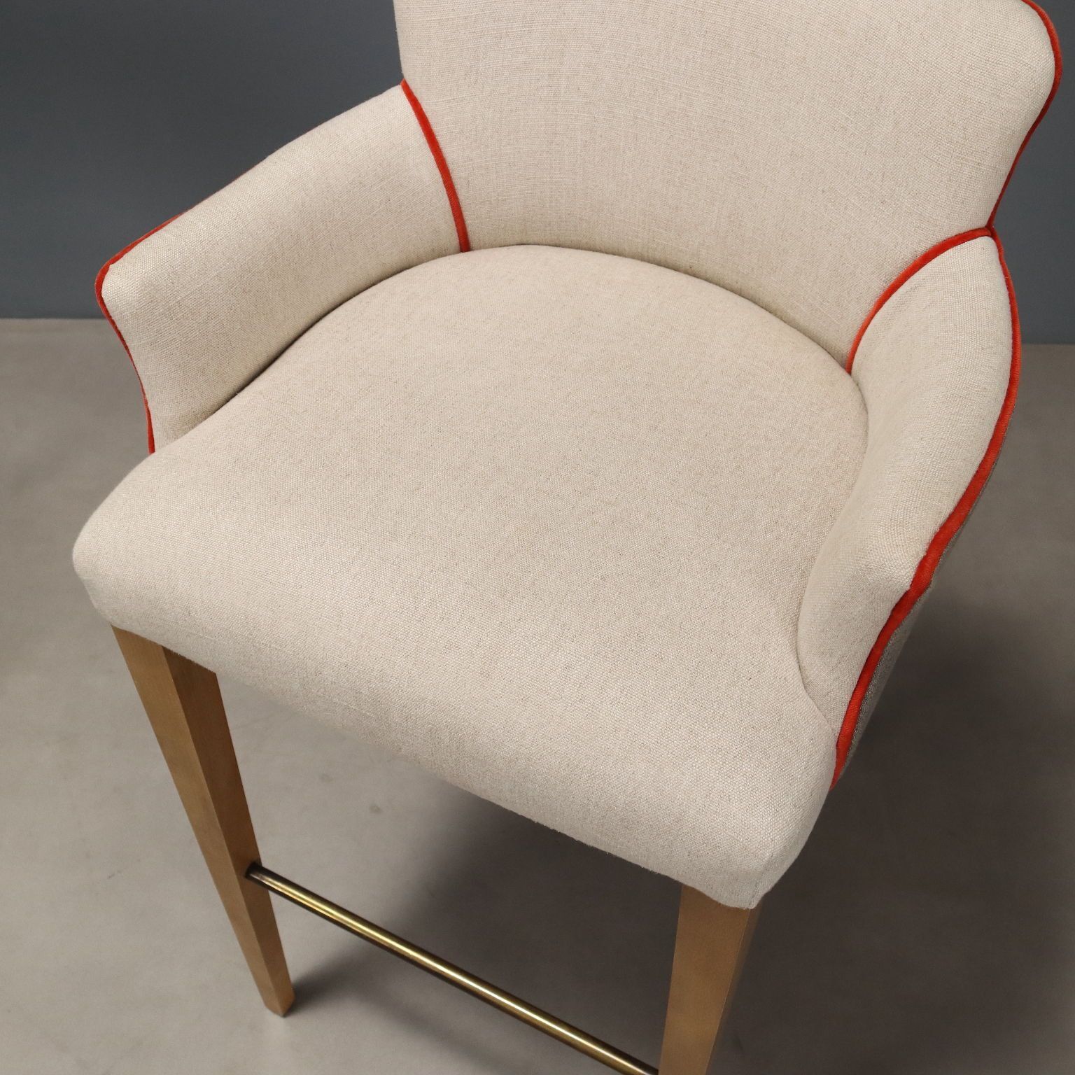 photo for sale Set Of Eight English Stools By William Yeoward
