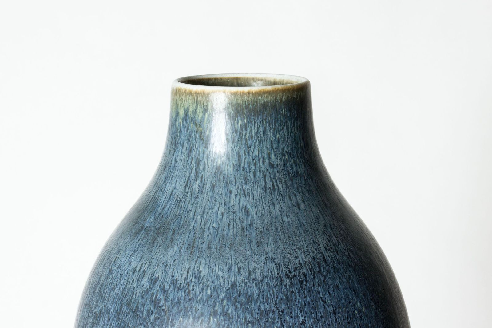 Midentury Stoneware Floor Vase, Carl Harry Stålhane, Rörstrand, Sweden, 1950s photo Home Decor