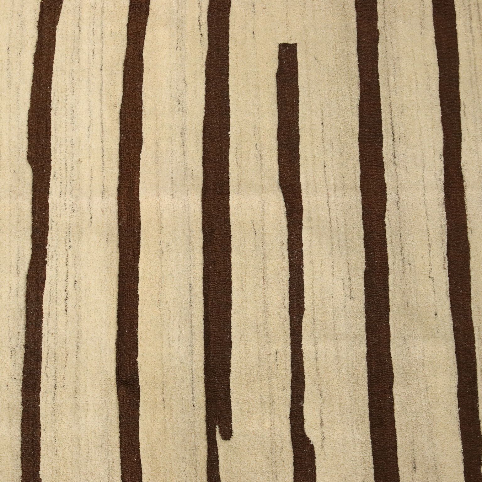 Aziatisch tapijt, wol, zware knoop, handgemaakt, 108 x 100 in photo 1050.0