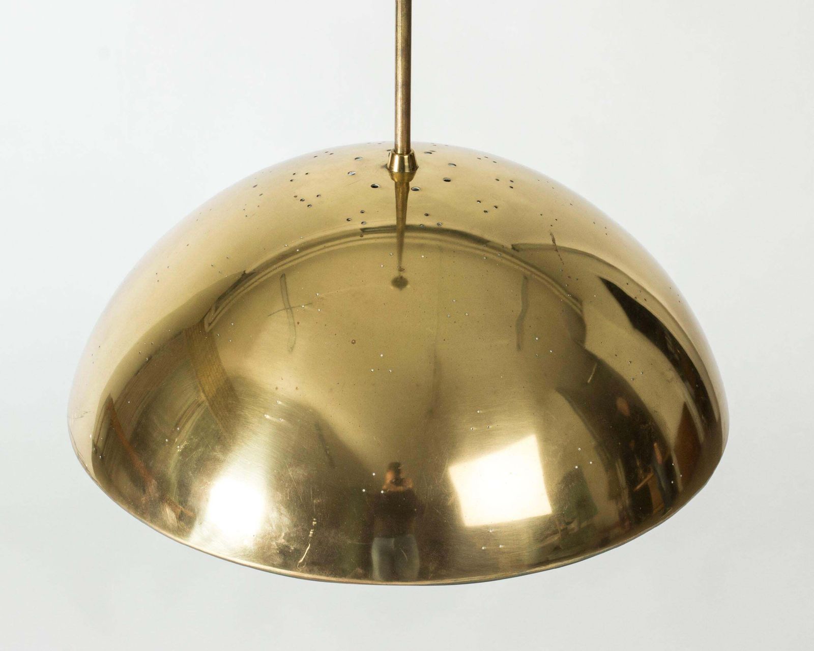 Midcentury Modern Ceiling Light By Paavo Tynell, Finland, 1950s photo for sale