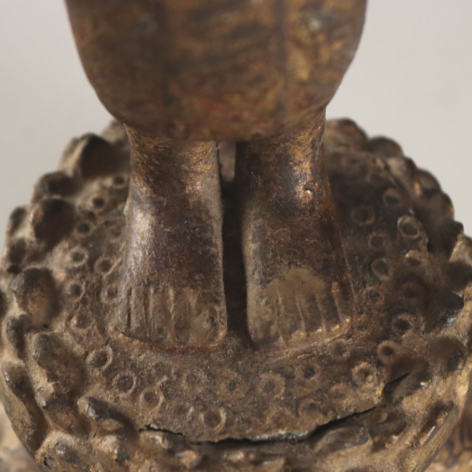 photo for sale Statue de Bouddha en bronze