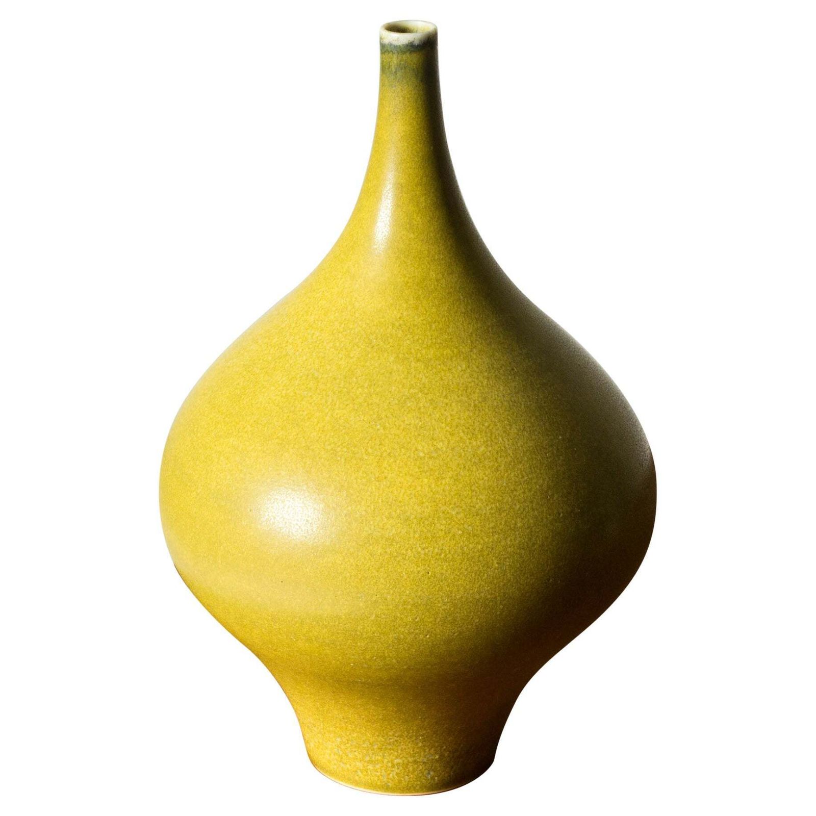 Unique Stoneware Vase By Carl Harry Stålhane, Rörstrand, Sweden, 1950s