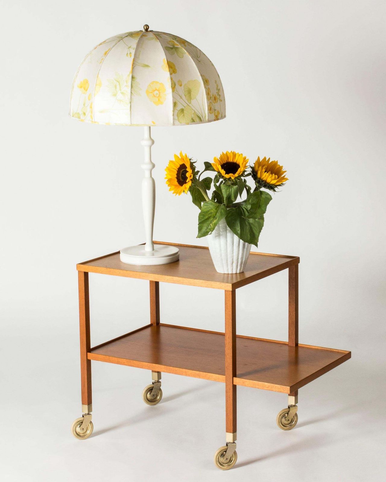 Mid-century bartrolley van Josef Frank, Svenskt Tenn, Zweden, jaren 1950 photo for sale