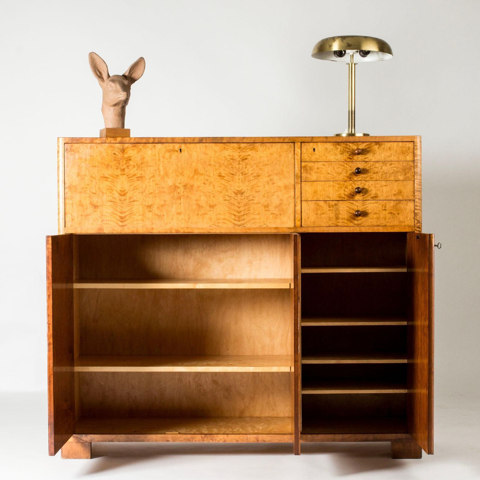 photo furniture Scandinavian Modern Functionalist Table Lamp From Boréns, Sweden, 1940s