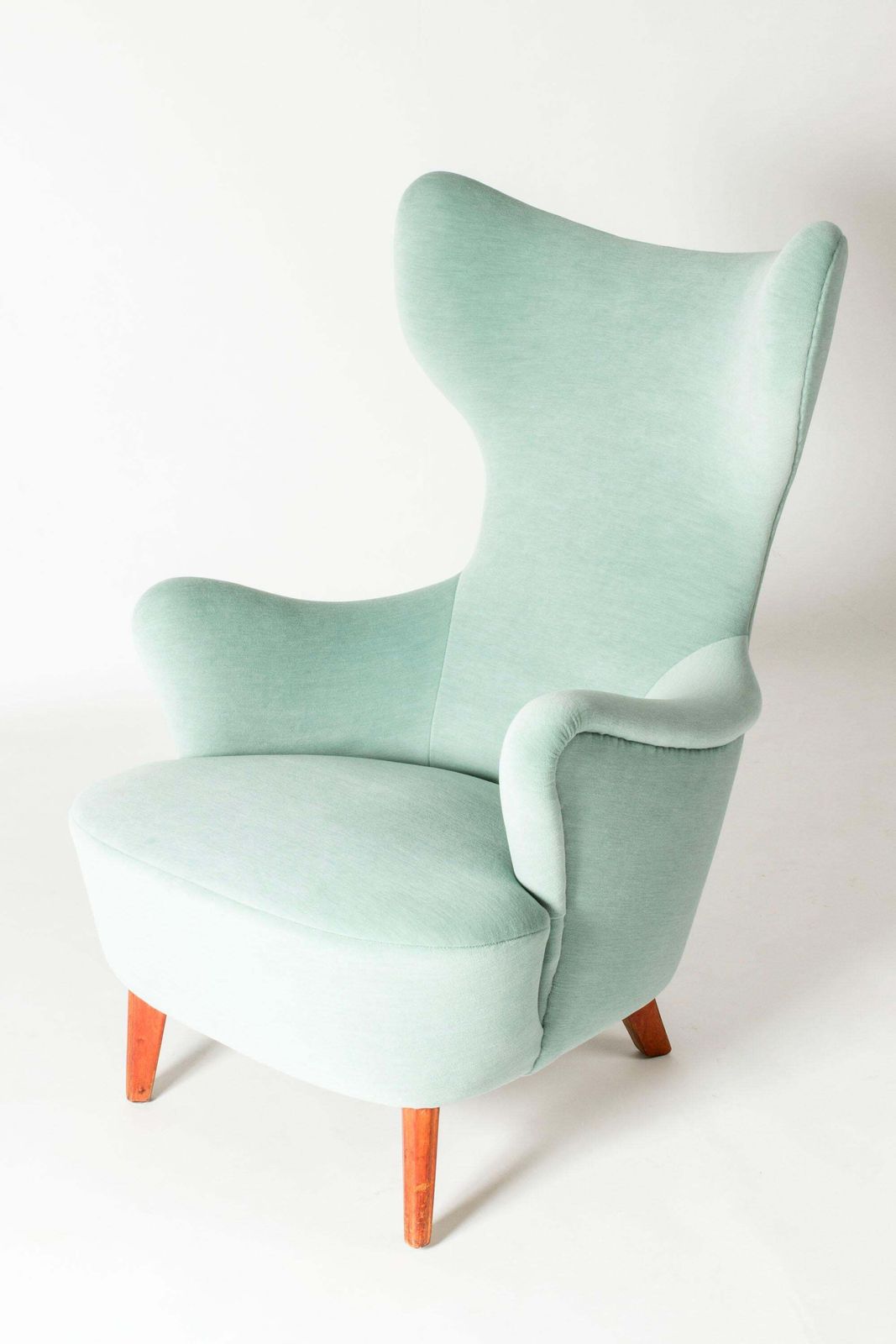 Fauteuil lounge mid-century modern, Suède, années 1940 photo Mobilier