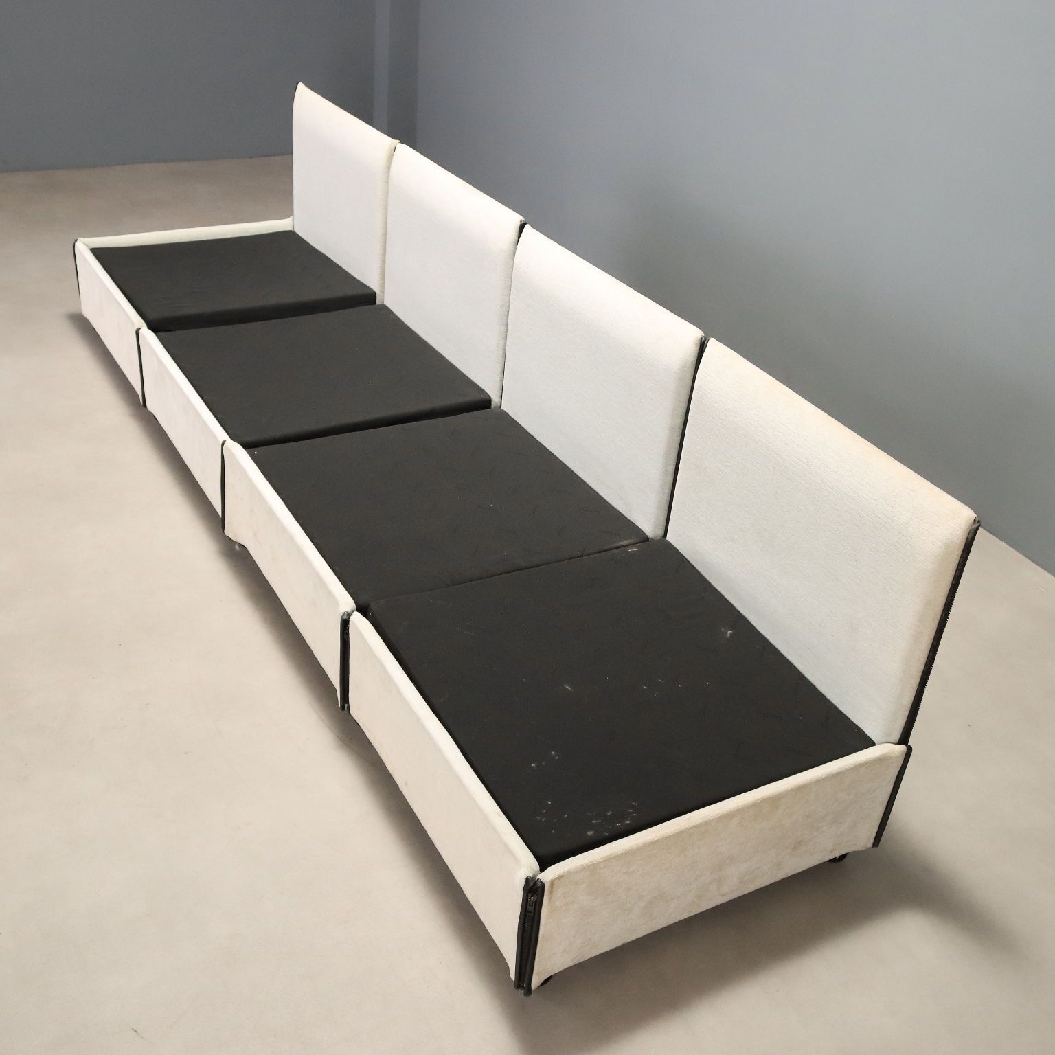Canapé Chair A Bank par Mario Bellini pour Cassina photo vintage