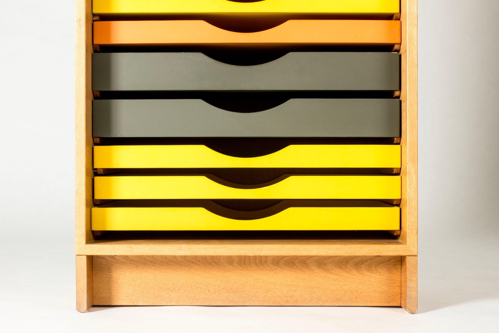Midcentury Modern Filing Cabinet By Børge Mogensen, Sweden, 1960s photo for sale
