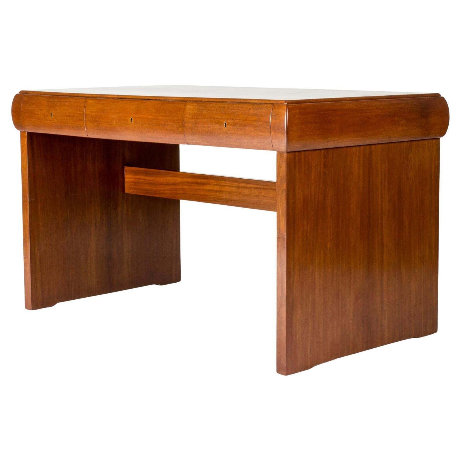 Danish Modern Desk By Ernst Kühn, Lysberg, Hansen & Therp, Danmark, 1930s