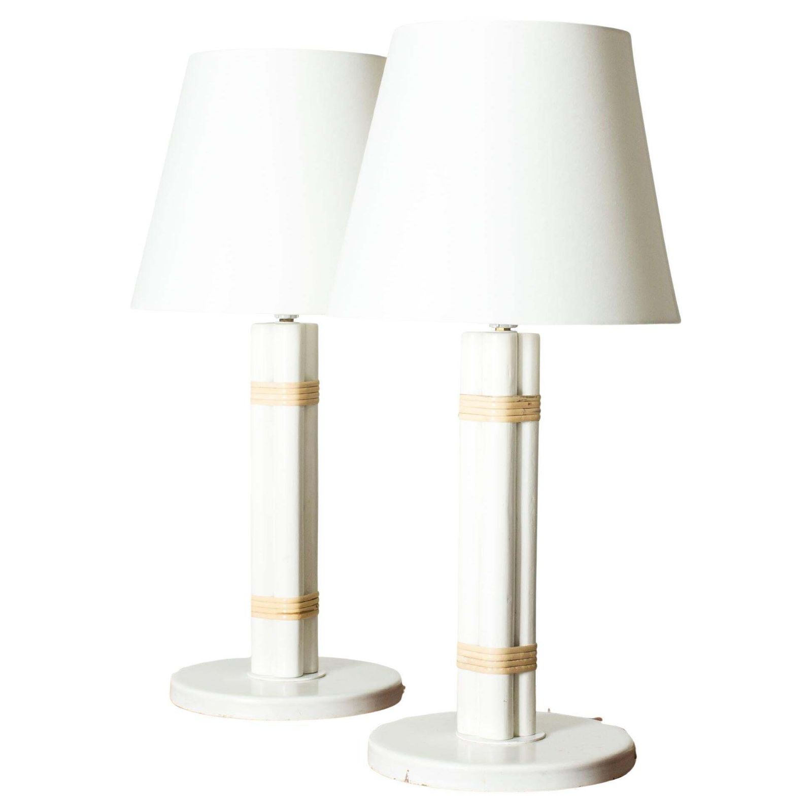 Lampes de table vintage mid-century de Bergboms, Suède, années 1960