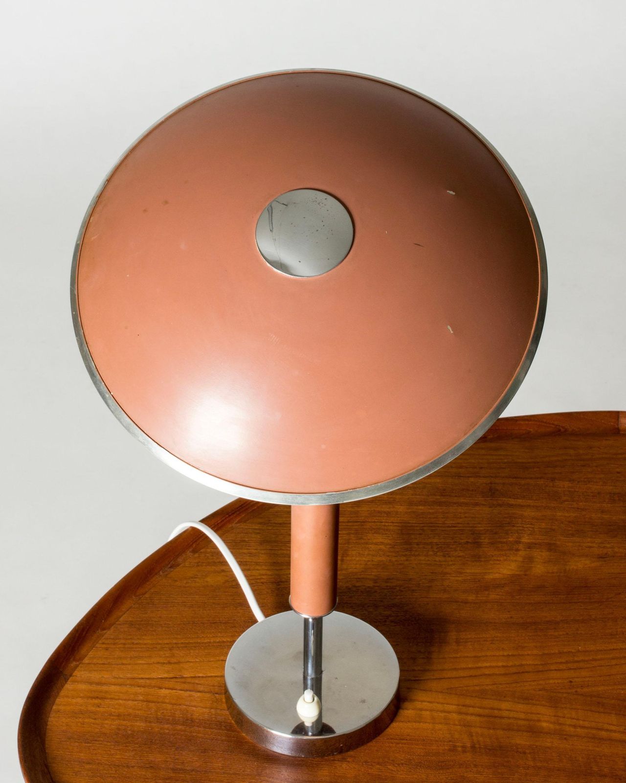 Scandinavian Modern Functionalist Table Lamp From Boréns, Sweden, 1930s photo Verlichting
