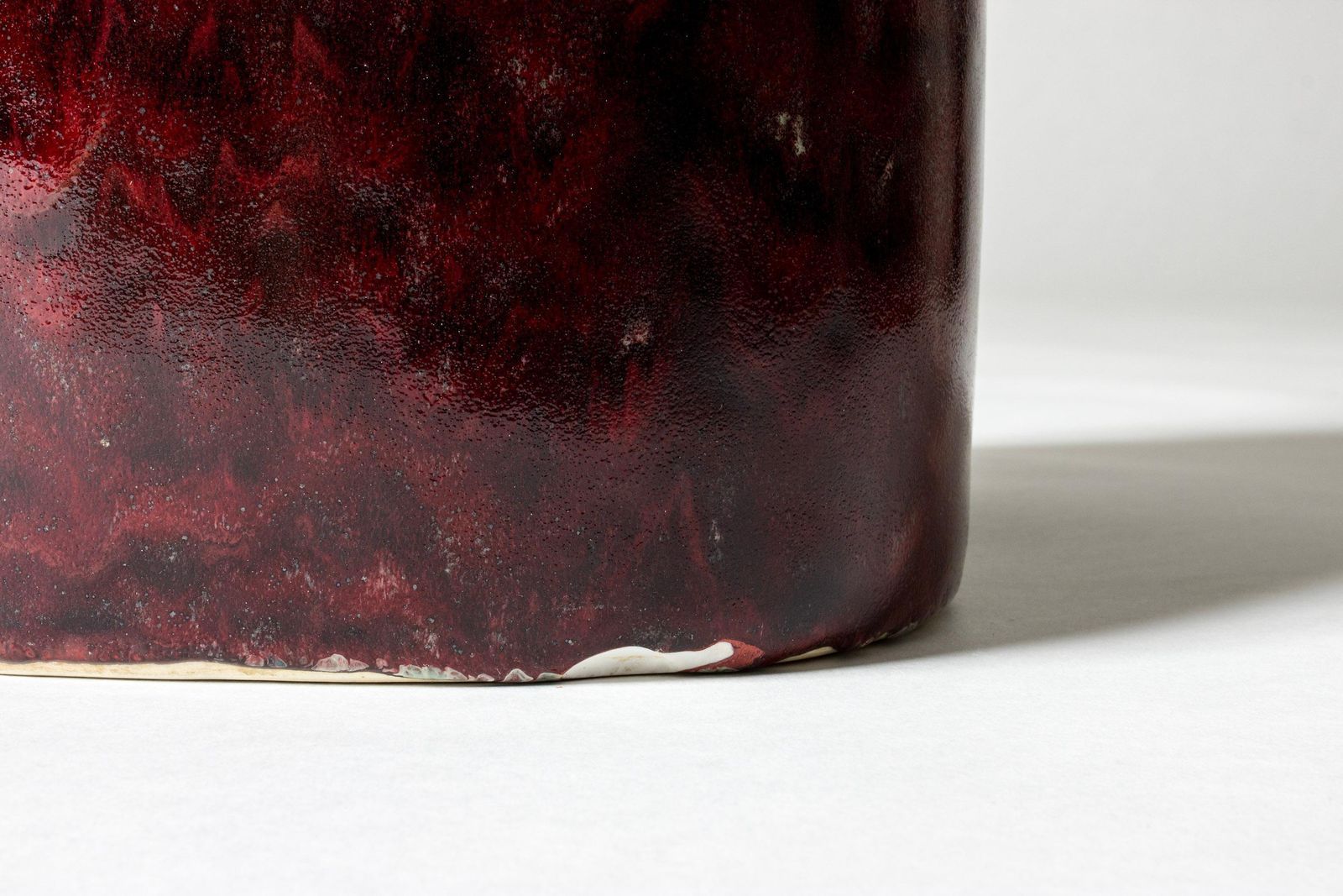 photo furniture Unique Midcentury Floor Vase By Stig Lindberg, Gustavsberg, Sweden, 1960s