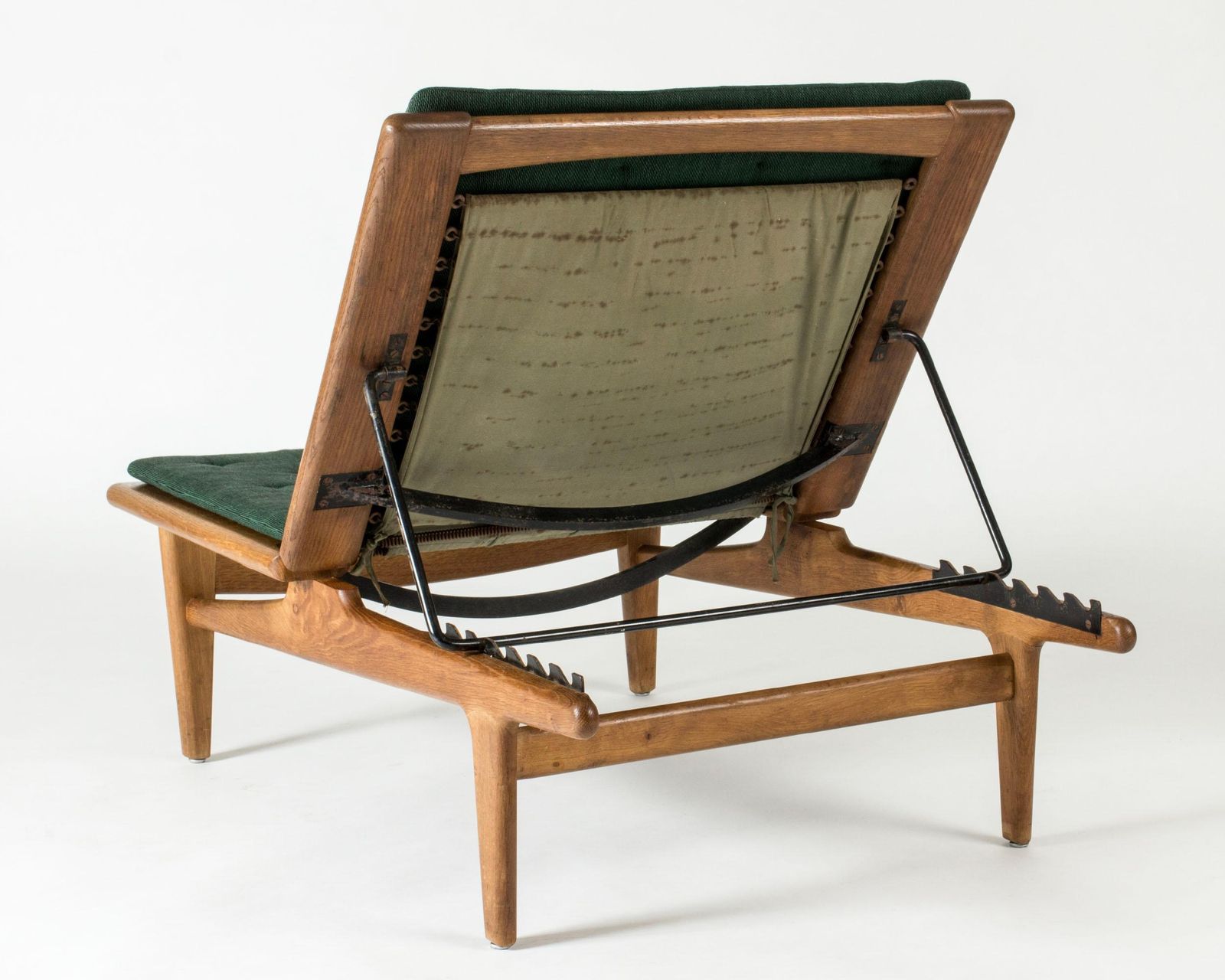 photo furniture Méridienne GE 1 par Hans J. Wegner pour Getama, Danemark, années 1960