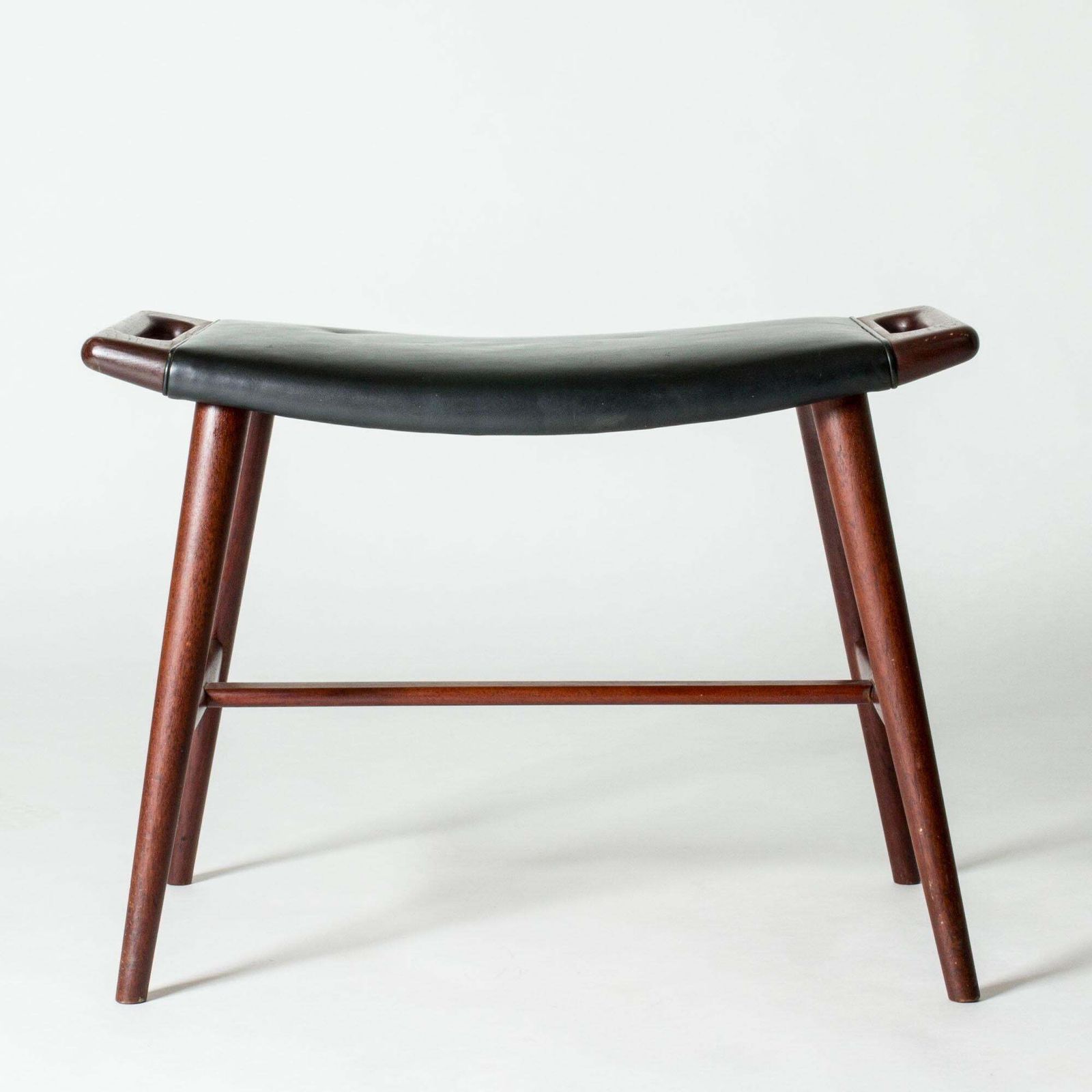 Piano Stool By Hans J. Wegner For L. Chr. Larsen & Søn, Denmark, 1950s photo furniture