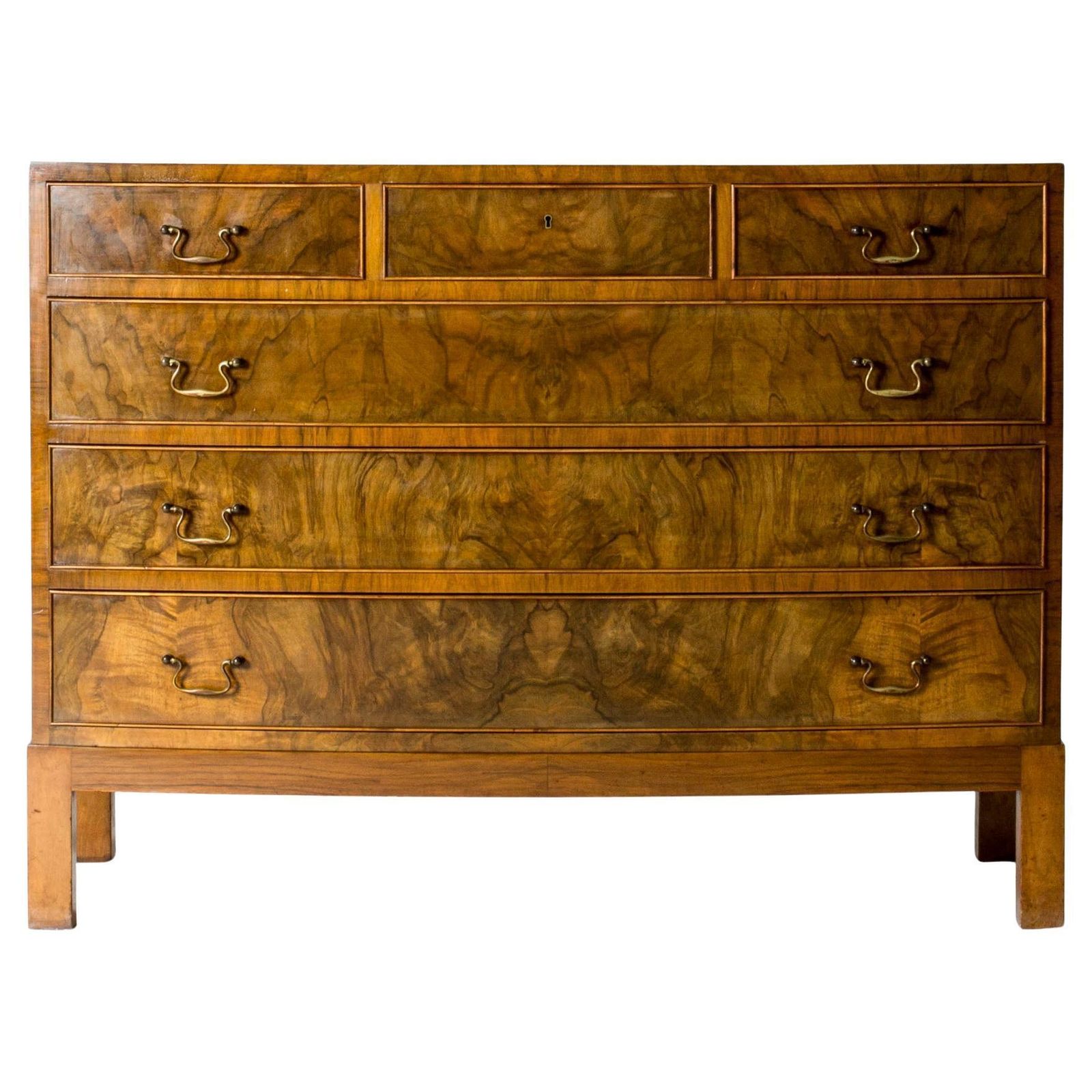 Midcentury Chest Of Drawers By Ole Wanscher, A. J. Iversen, Denmark, 1940s